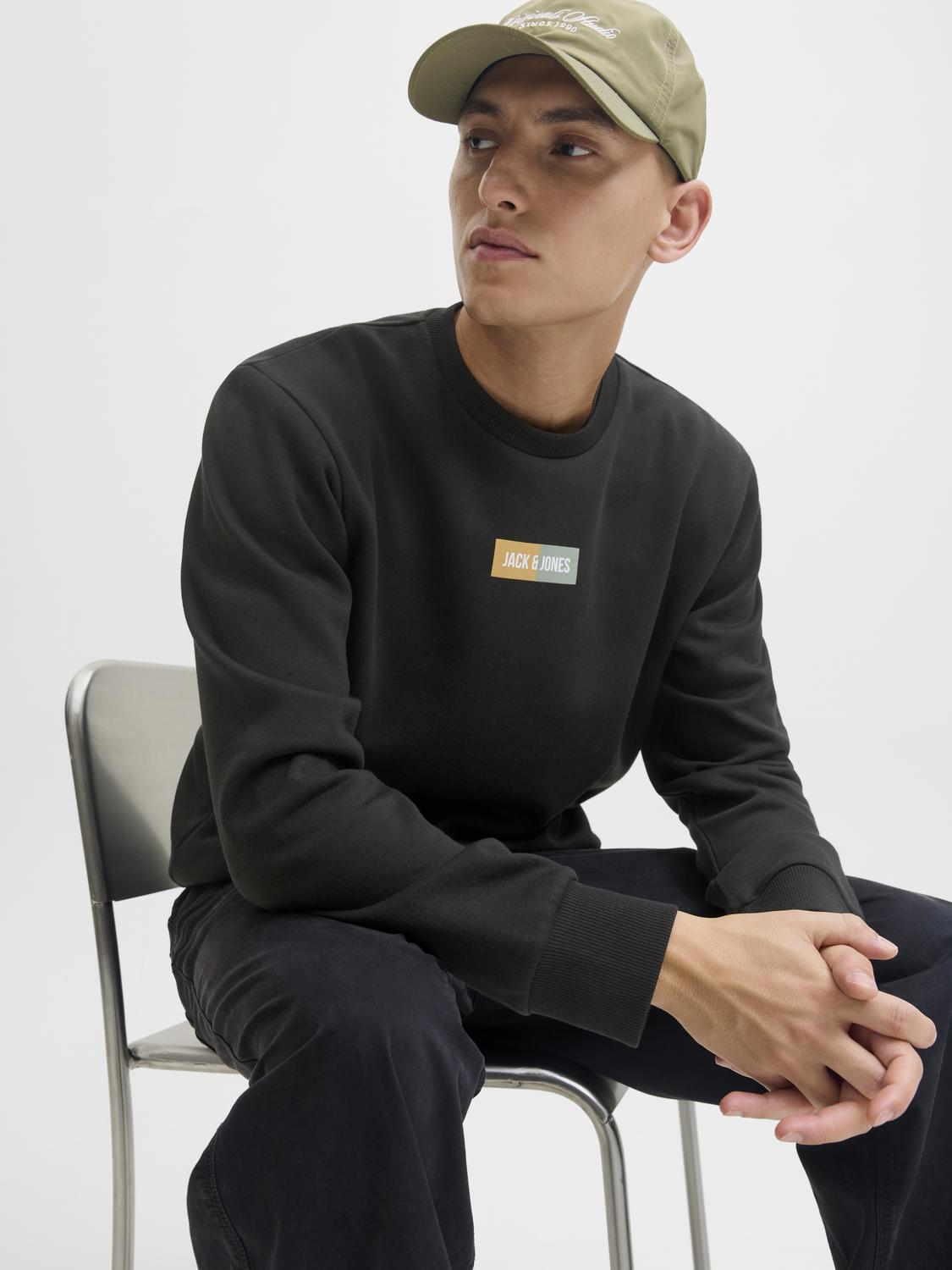 Sweat PAN Jack&Jones Black  1