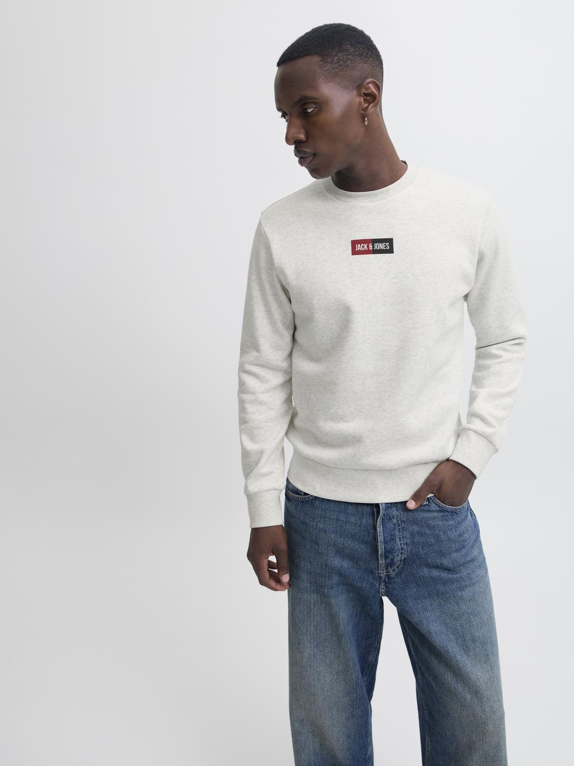 Sweat PAN Jack&Jones White 1