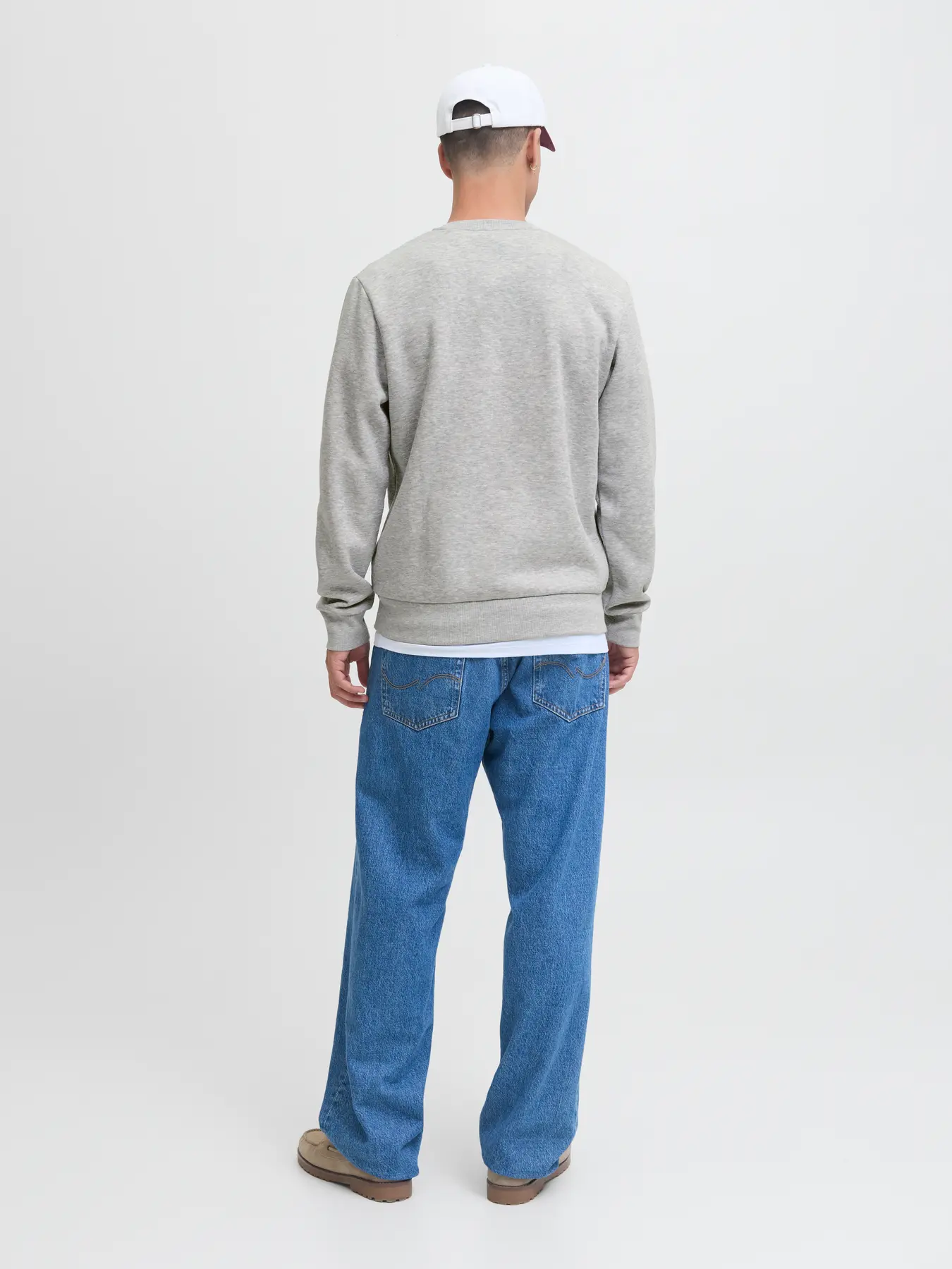 Sweat MAKOTO Jack&Jones Light Grey 2