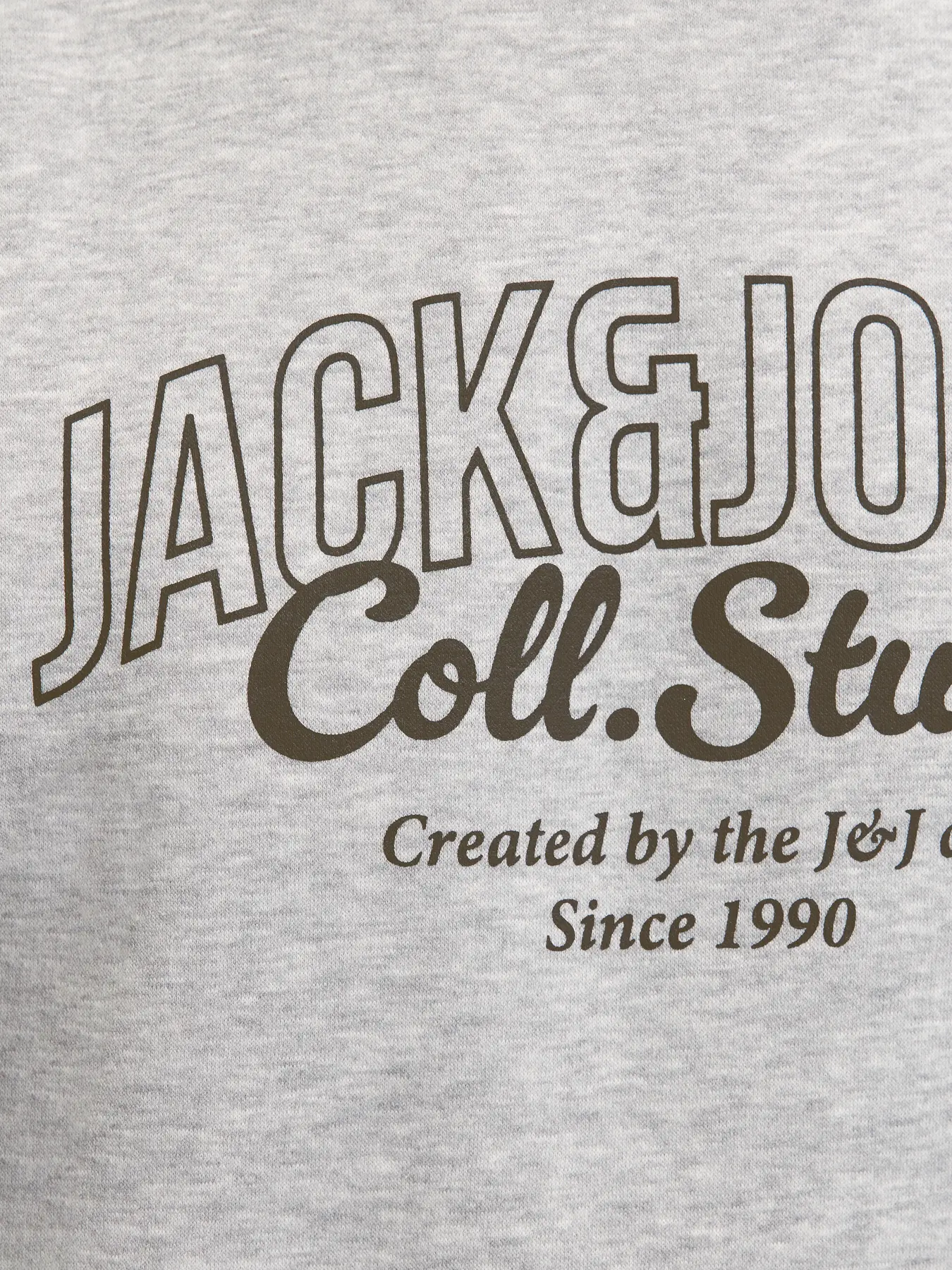 Sweat MAKOTO Jack&Jones Light Grey 1