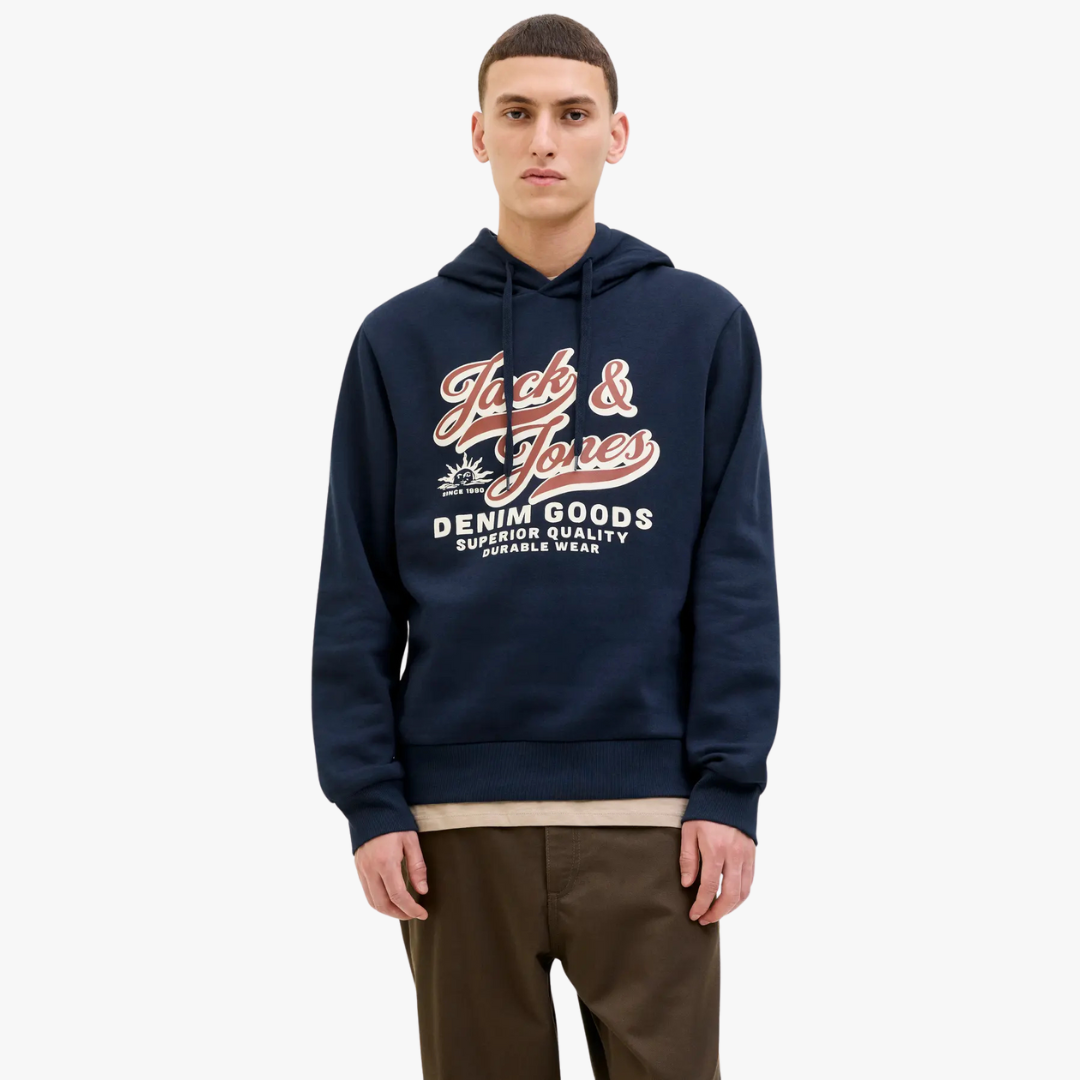 Hoodie LOGO Jack&Jones Sky Captain 0