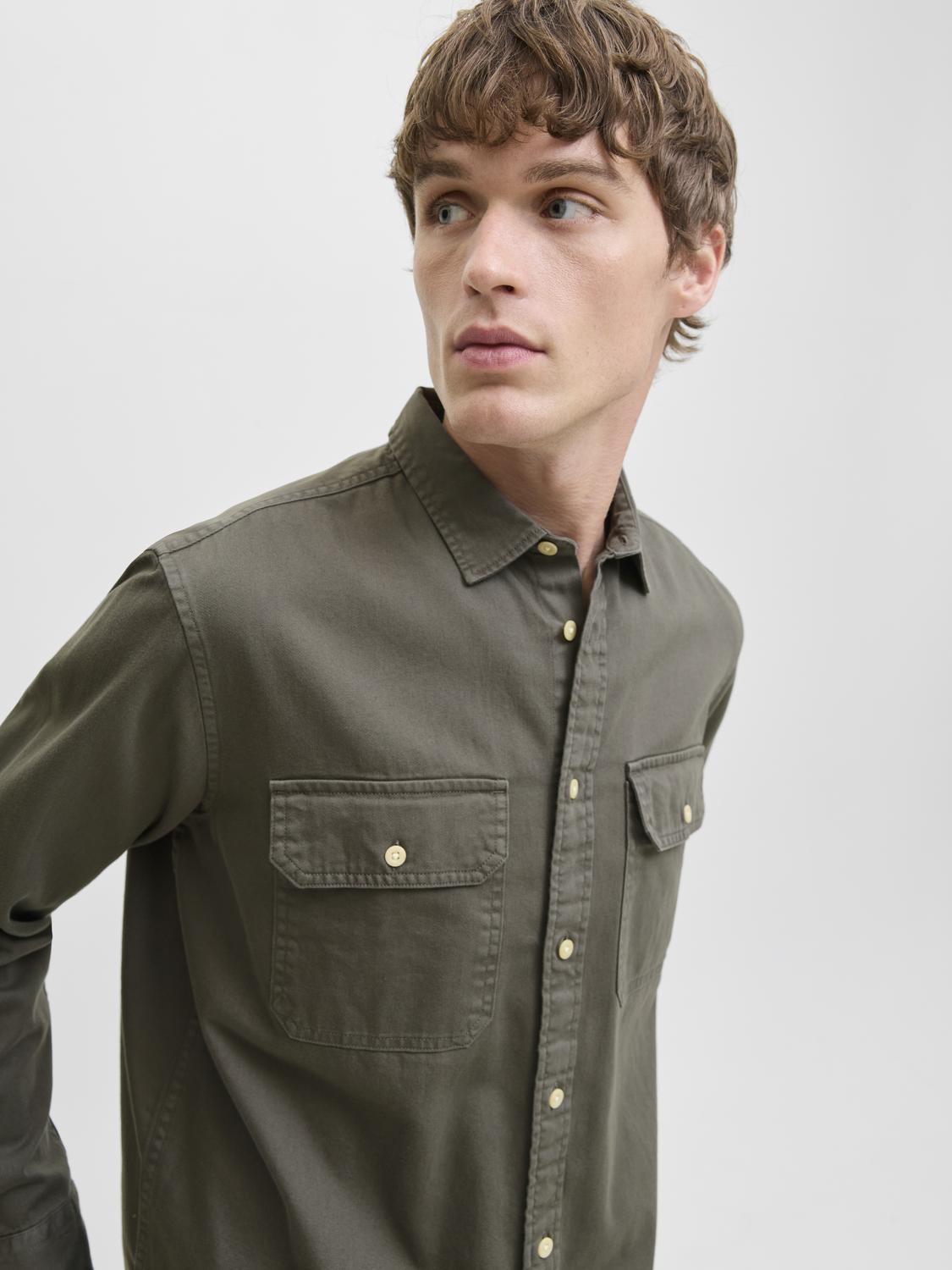 Camisa TRAVIS Jack&Jones Dusty Olive 1