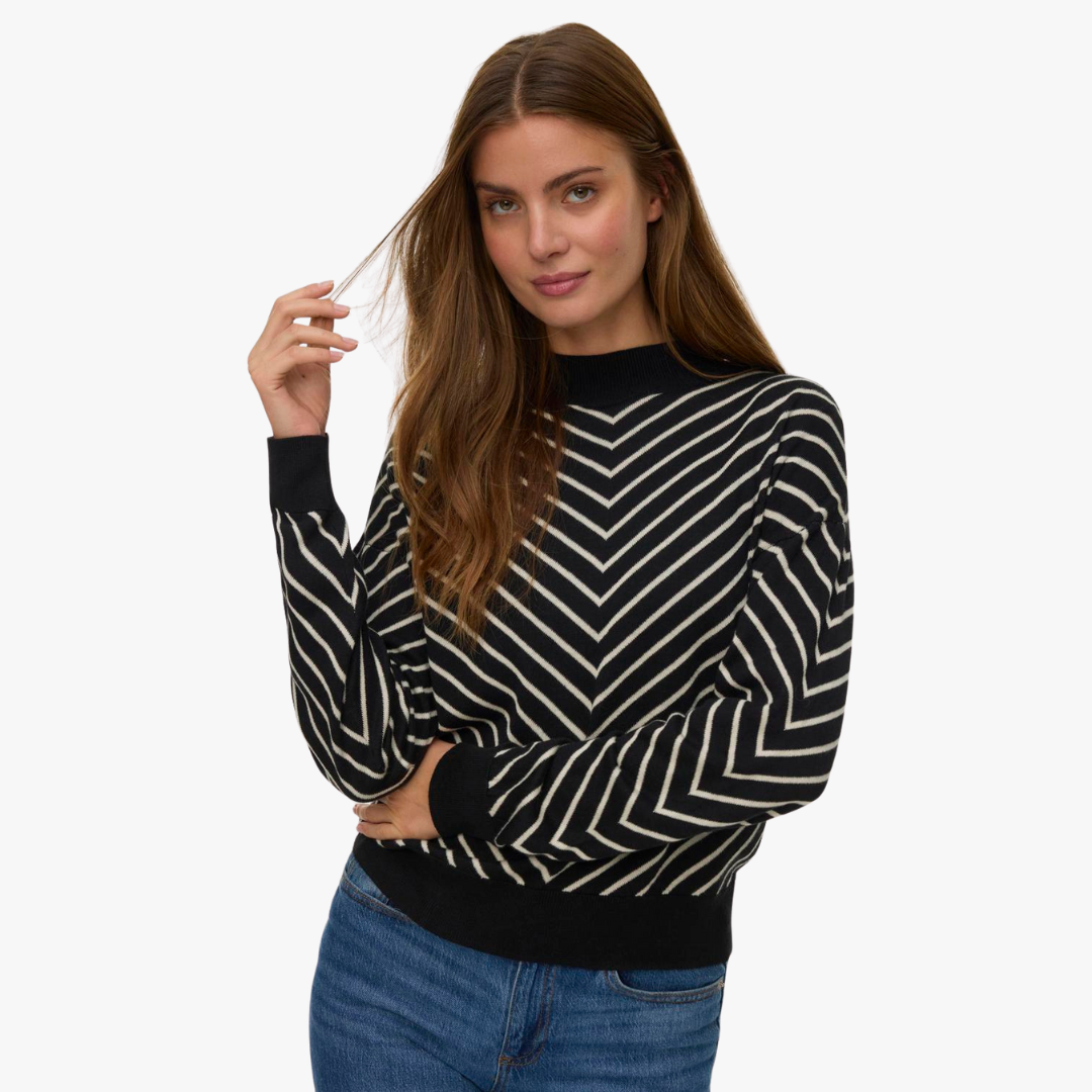 Malha CAPRICO Vero Moda Black 0