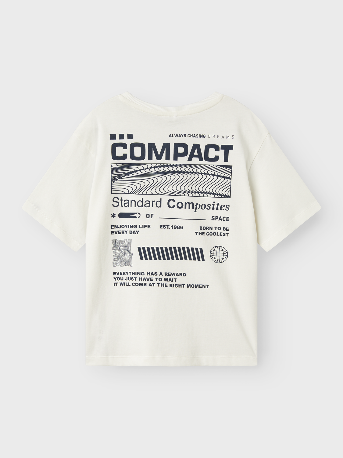 T-Shirt NELSON Name It Coconut Milk 1