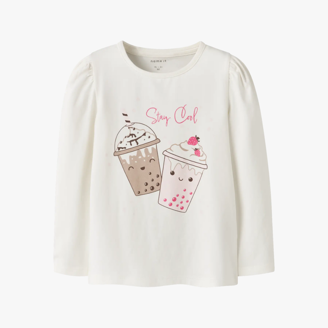 Camisola FOLLIA Name It Mini Coconut Milk 0