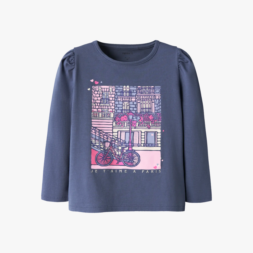 Camisola FOLLIA Name It Mini Vintage Indigo 0