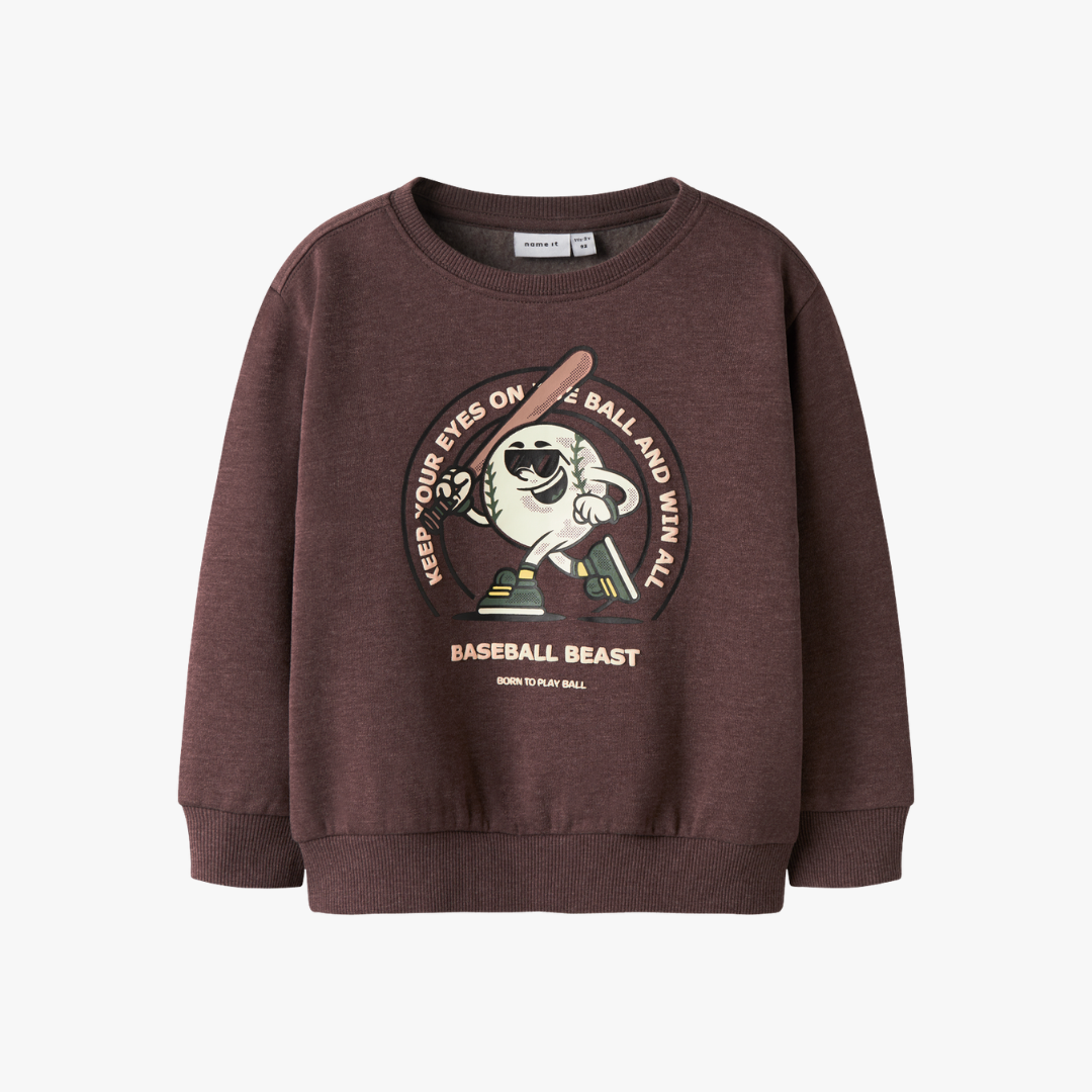 Camisola OLAF Name It Mini Shaved Chocolate 0