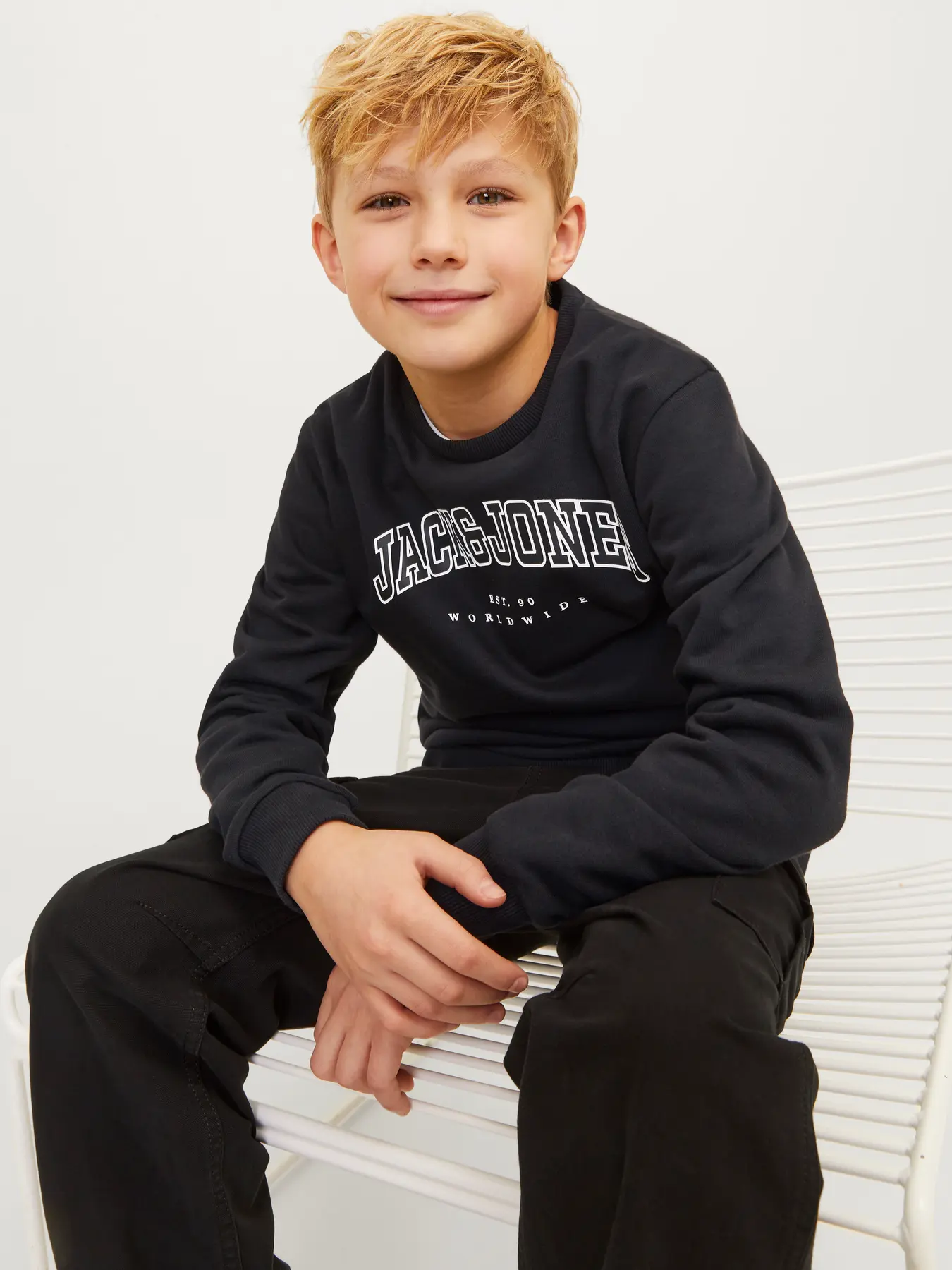 Sweatshirt CALEB Jack&jones Mini Black 2