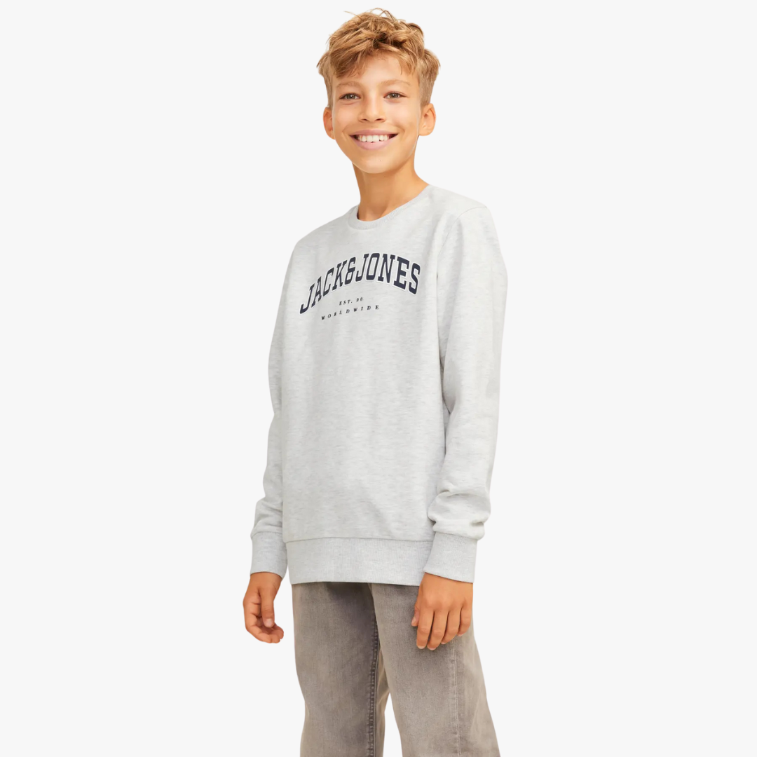 Sweatshirt CALEB Jack&Jones White Melange 0