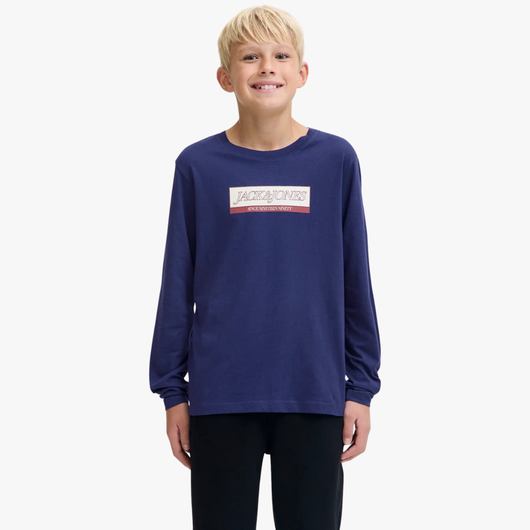 Camisola WOOD Jack&Jones Junior Ocean Cavern 0