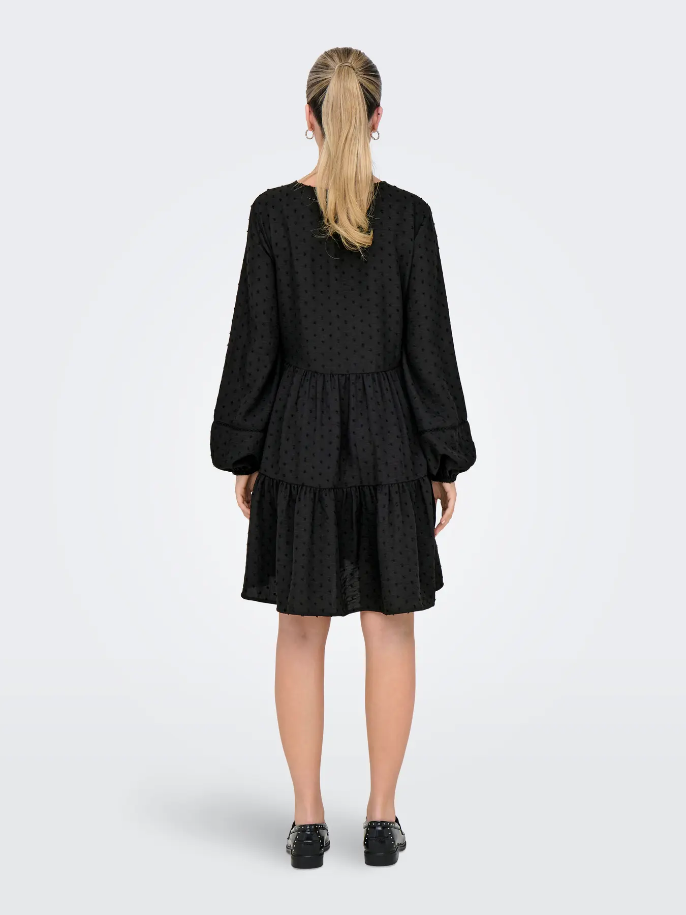 Vestido DOBBY JDY Black 1