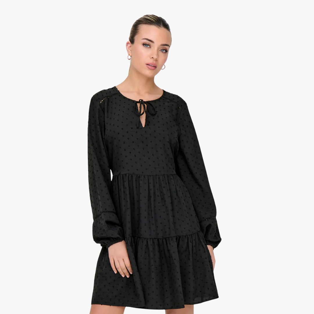 Vestido DOBBY JDY Black 0