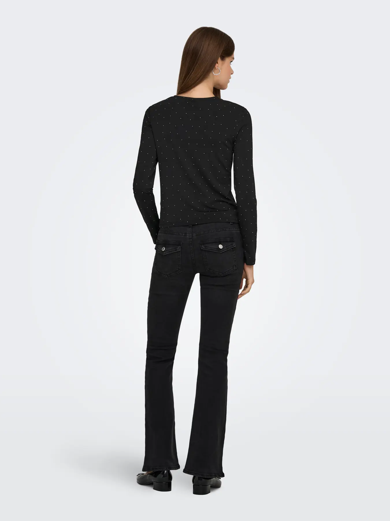 Camisola ZITA Only Black Silver 1