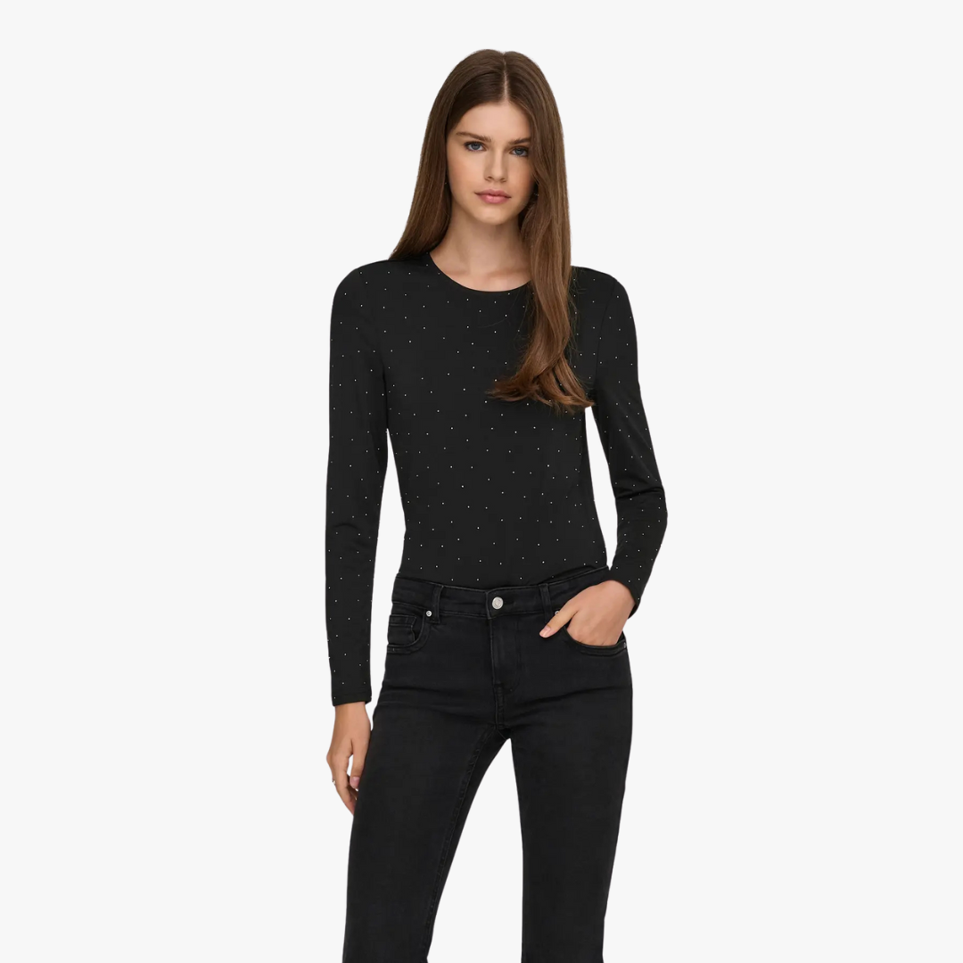 Camisola ZITA Only Black Silver 0