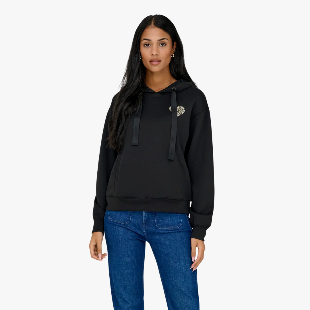 Hoodie ALINA Only Black