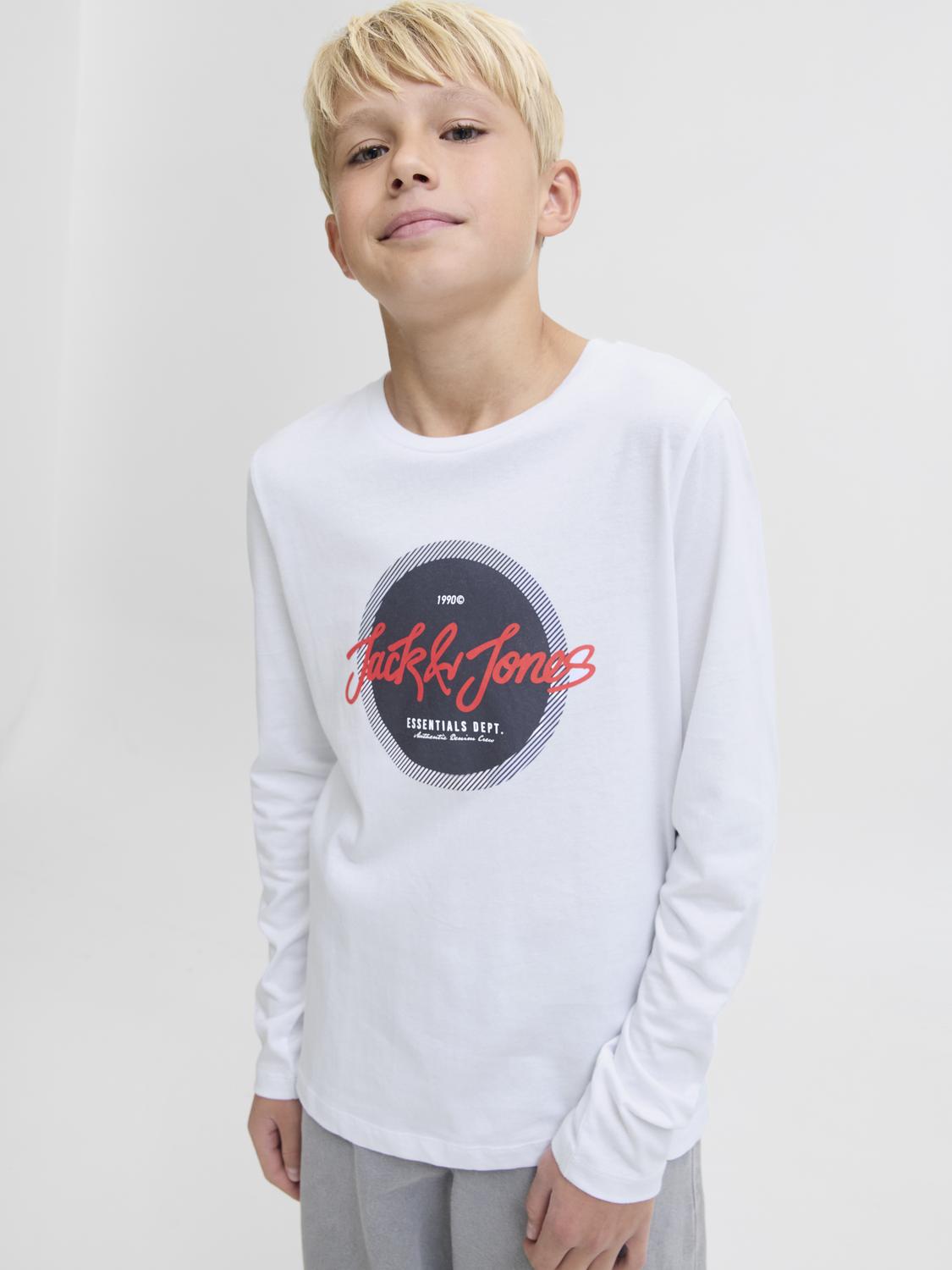Camisola URBAN Jack&Jones Junior White 1