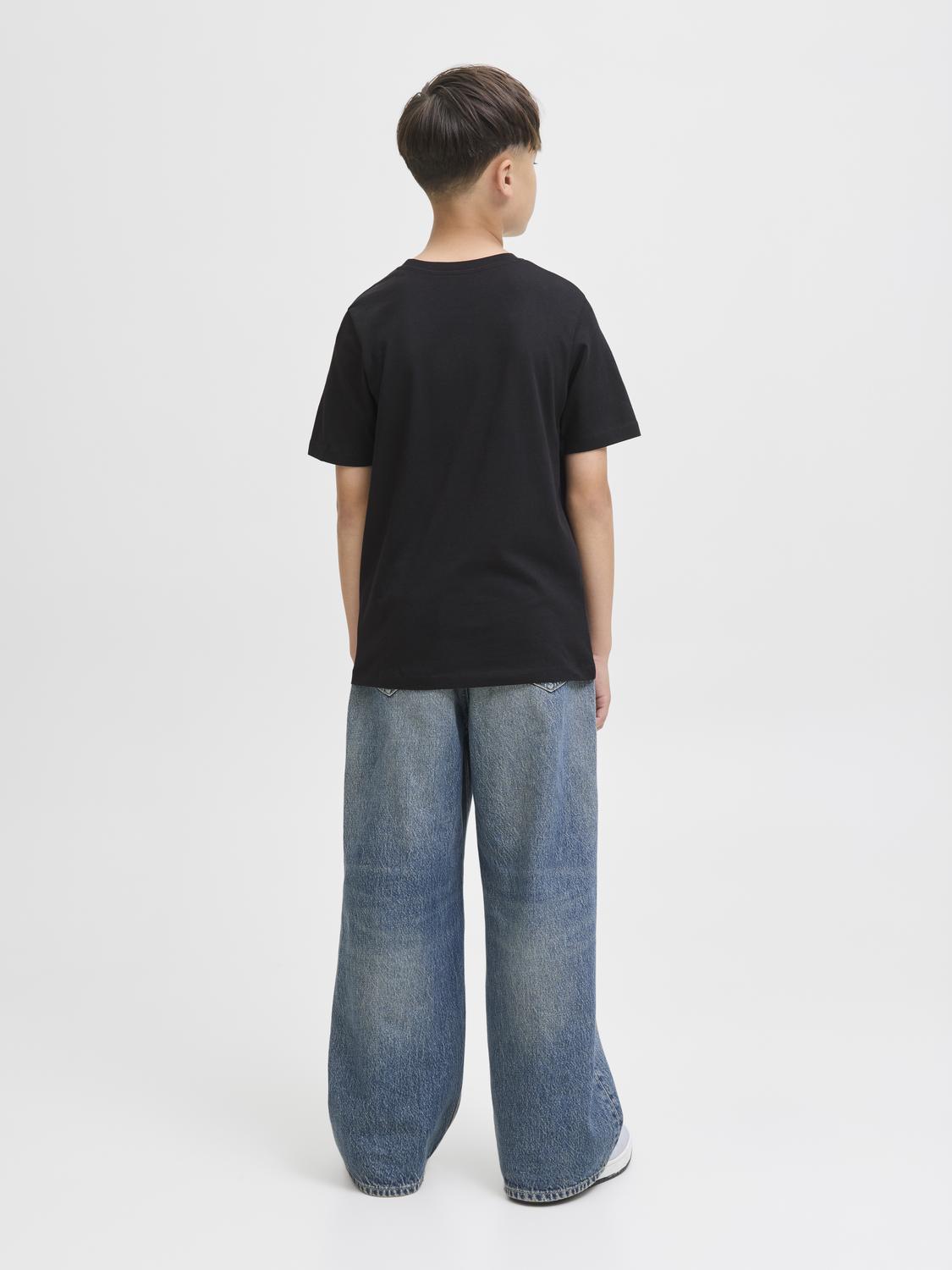 T-Shirt GEPLAS Jack&Jones Junior Black 1