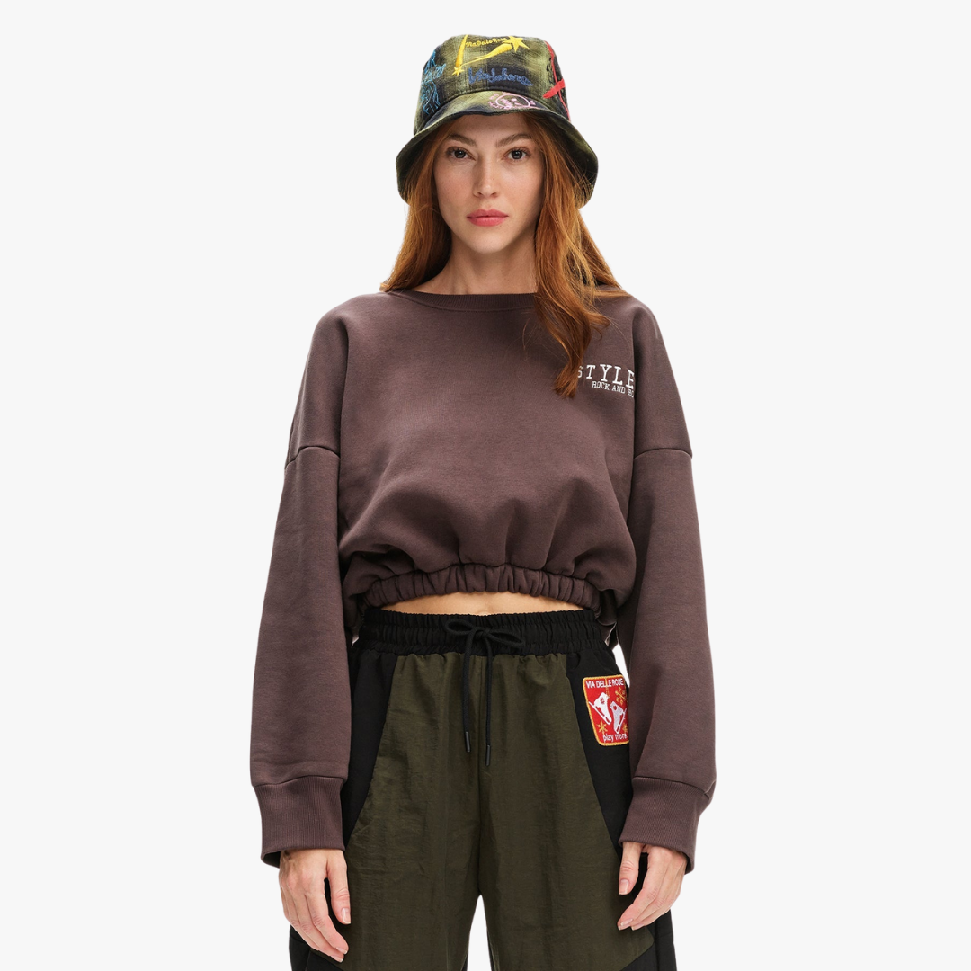 Sweatshirt 10456 Brown VDR 0