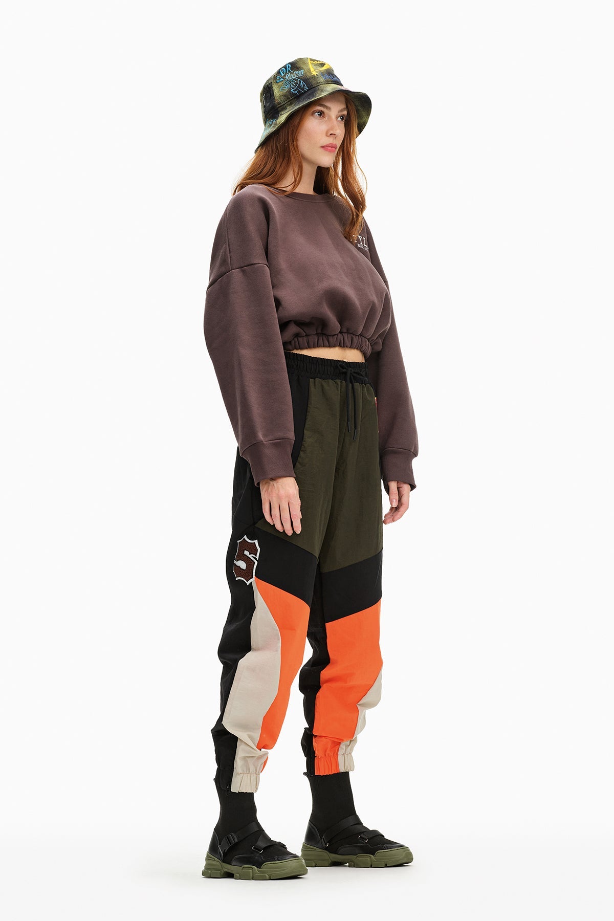 Sweatshirt 10456 Brown VDR 1