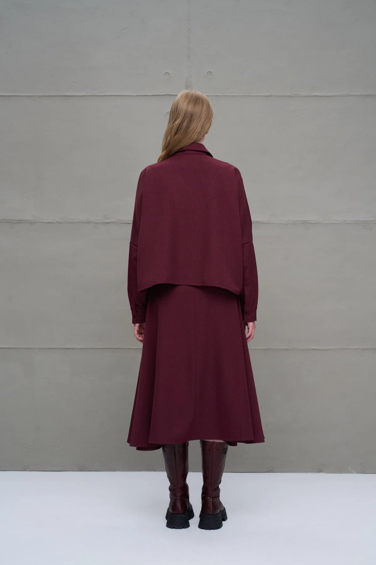 Camisa 18197 Burgundy VDR 2