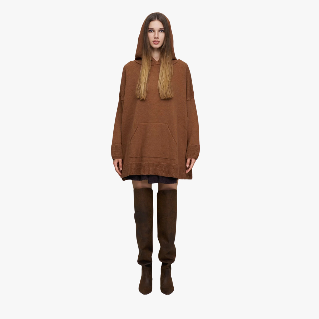 Hoodie 18071 Brown VDR 0