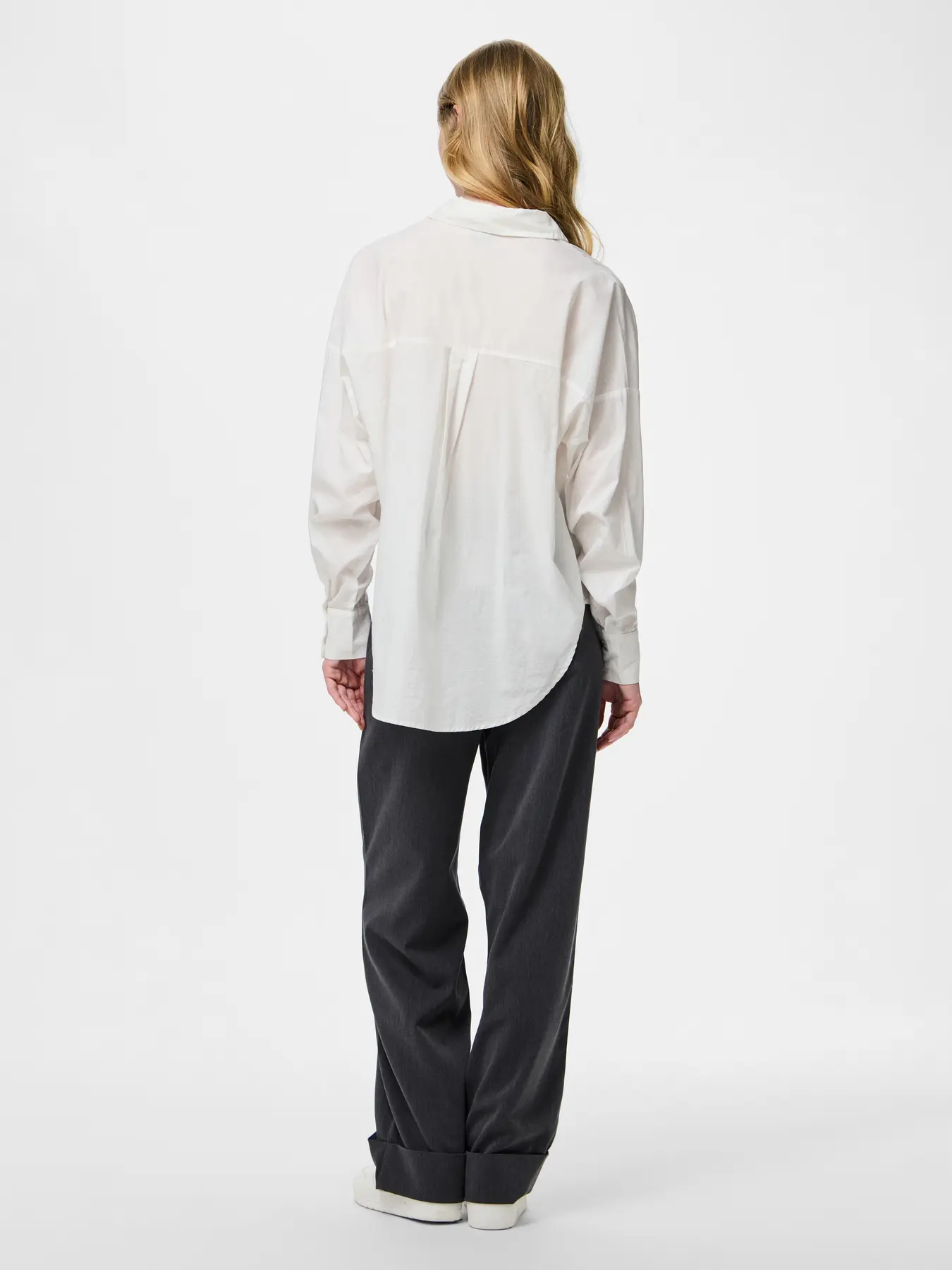 Camisa JANNE Pieces Cloud Dancer 1