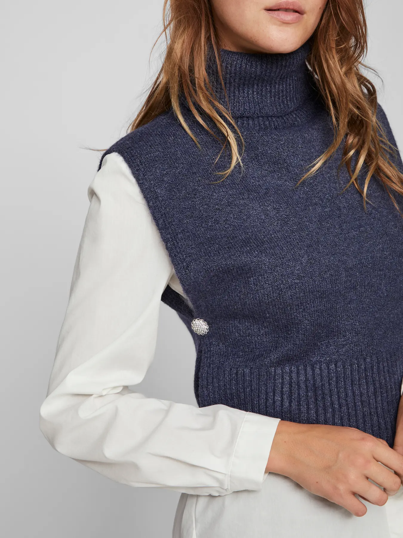 Colete LYLA Vila Navy Blazer 2