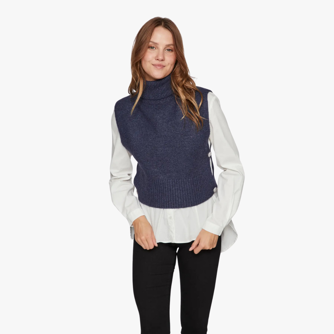 Colete LYLA Vila Navy Blazer 0