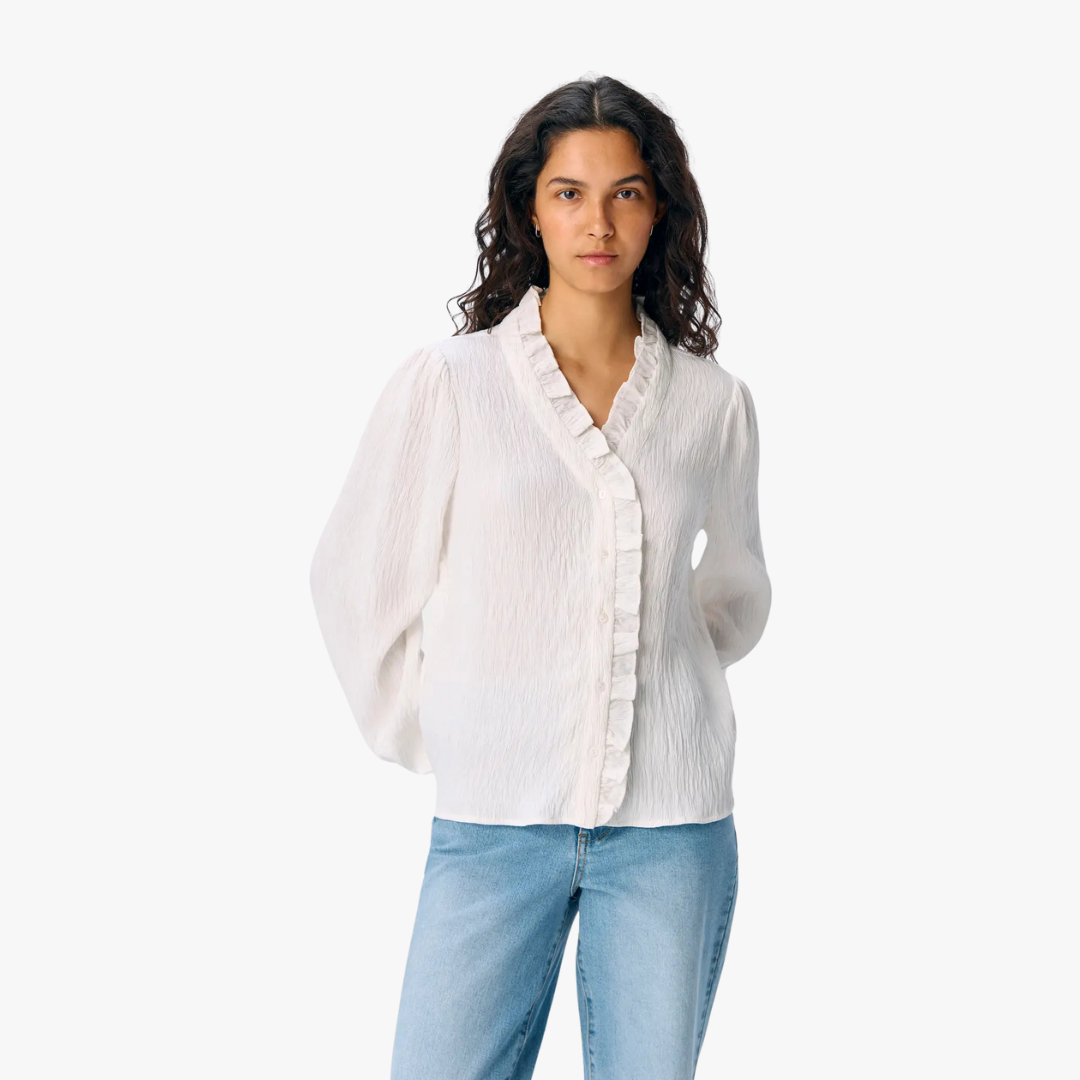 Blusa GEMMA Object Bright White 0