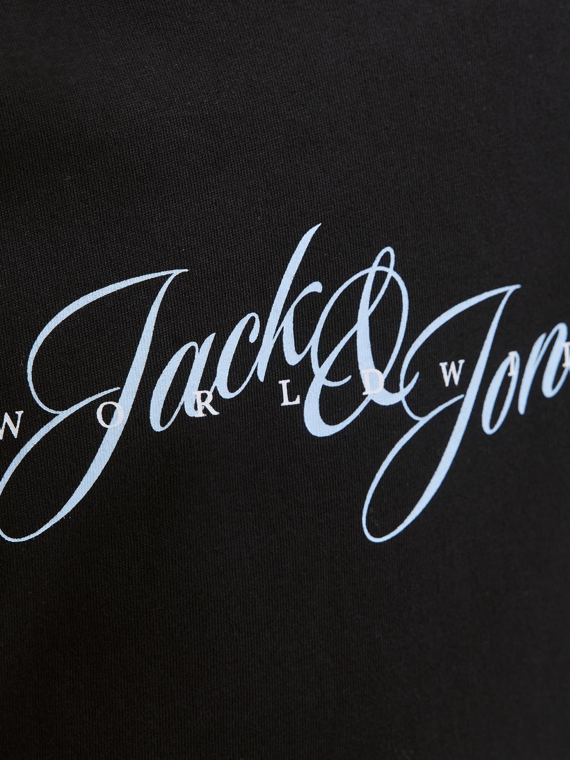 T-Shirt WOOD Jack&Jones Junior Black 2