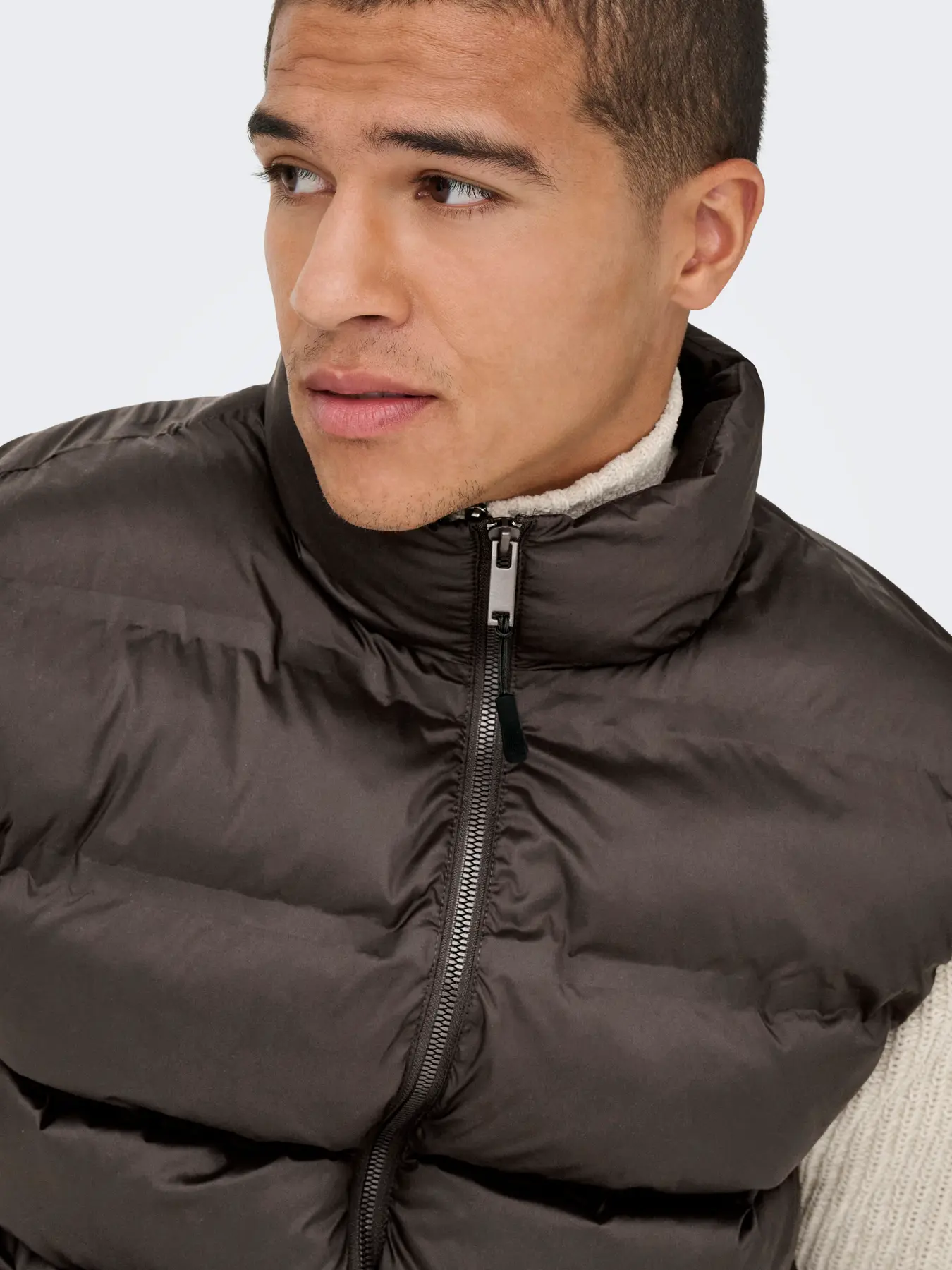 Colete UNION Only&Sons Coffe Bean 1