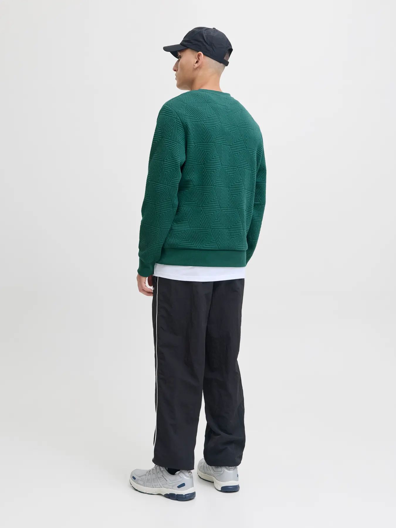 Sweat GEO Jack&Jones Deep Teal 1