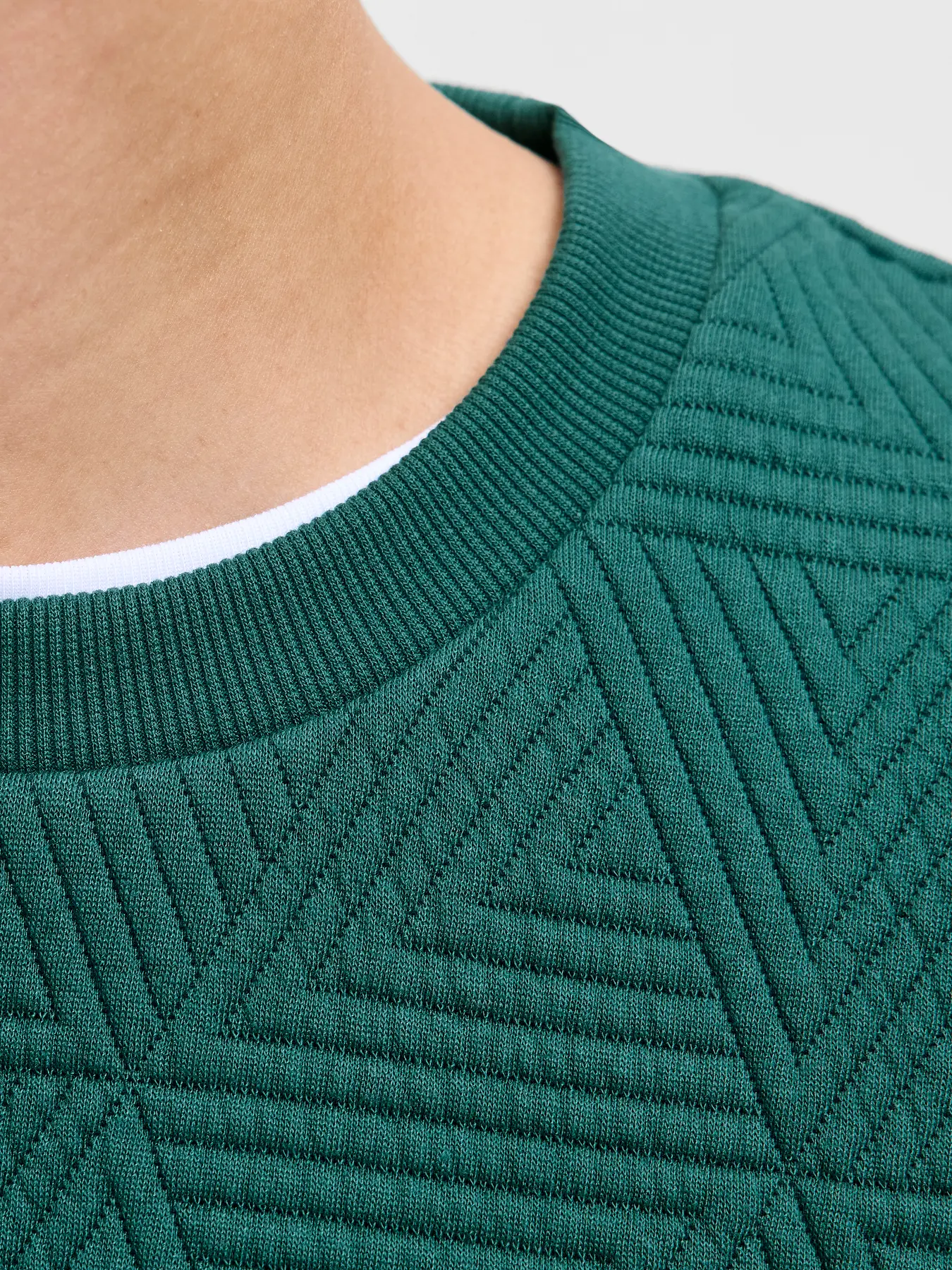 Sweat GEO Jack&Jones Deep Teal 2