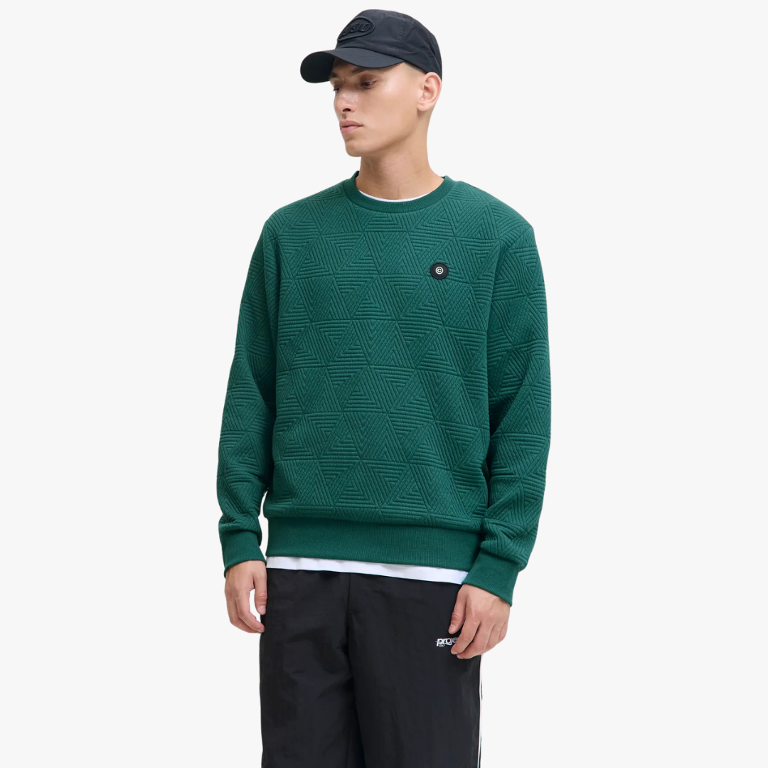 Sweat GEO Jack&Jones Deep Teal 0