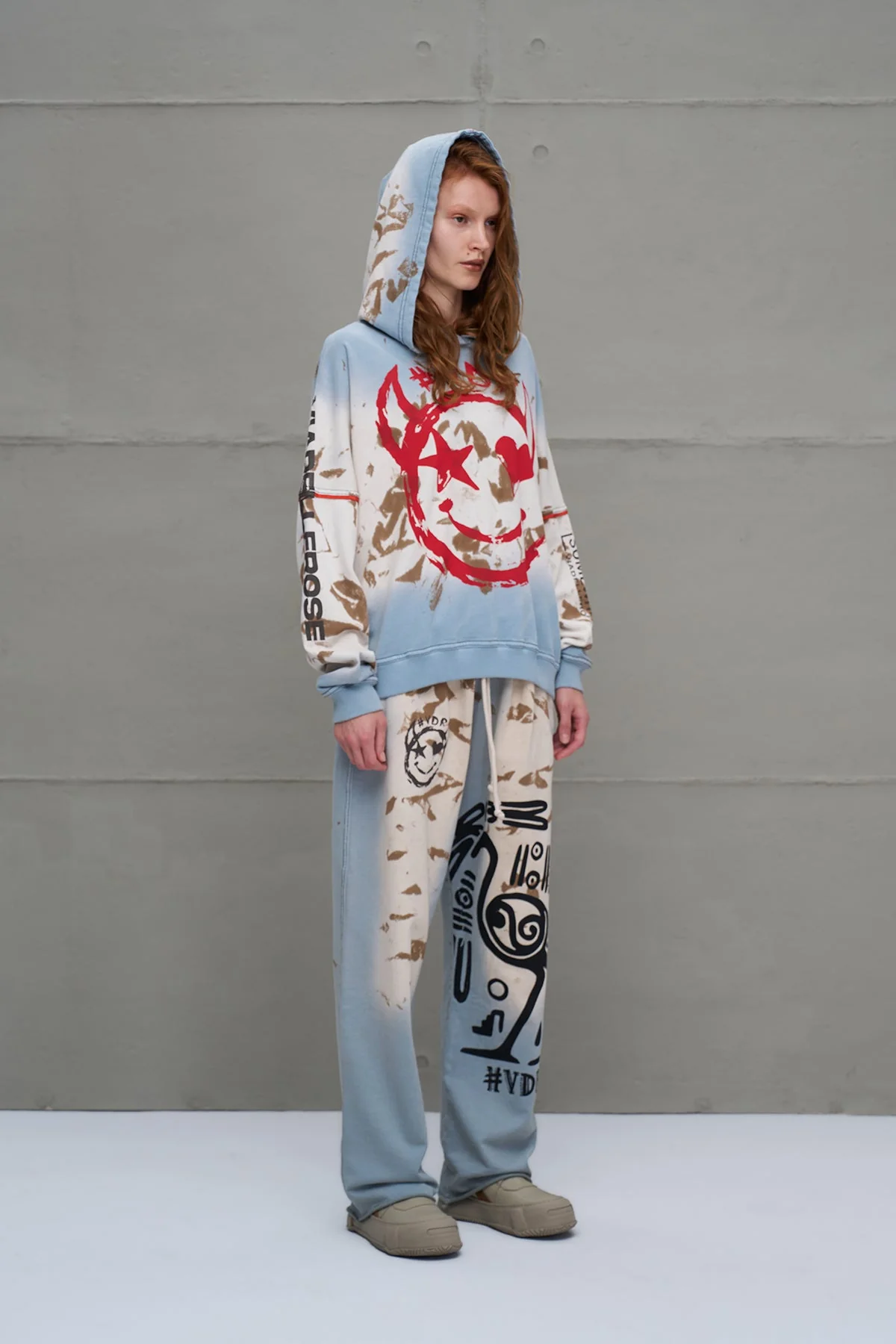 Calças 18002 Blue Beige VDR 2