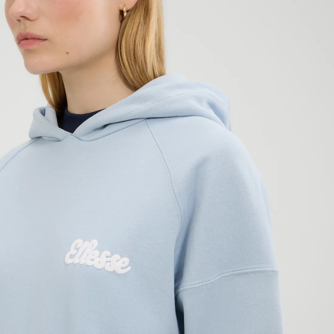 Hoodie IL TRIO Ellesse Light Blue 3