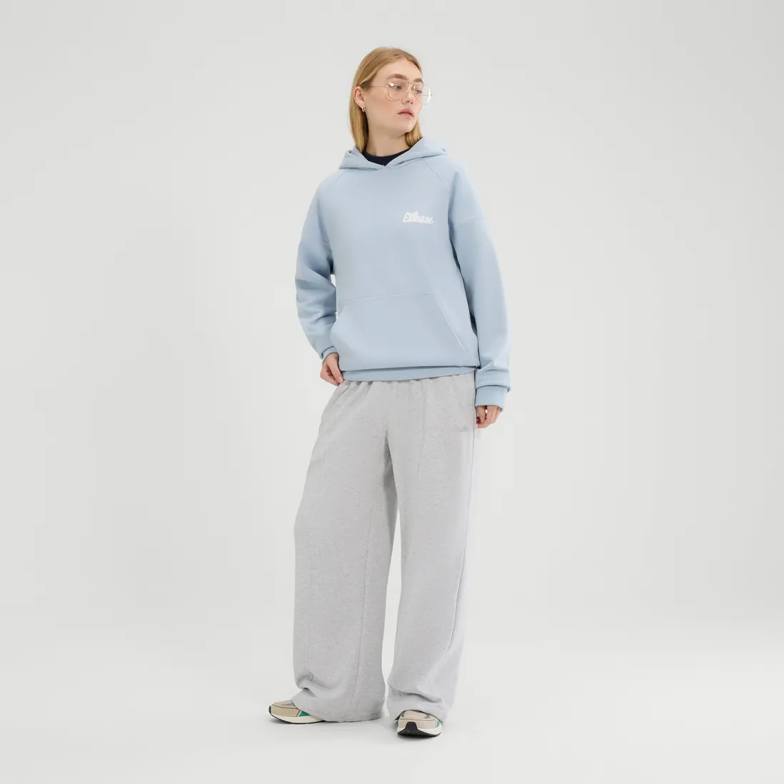 Hoodie IL TRIO Ellesse Light Blue 2