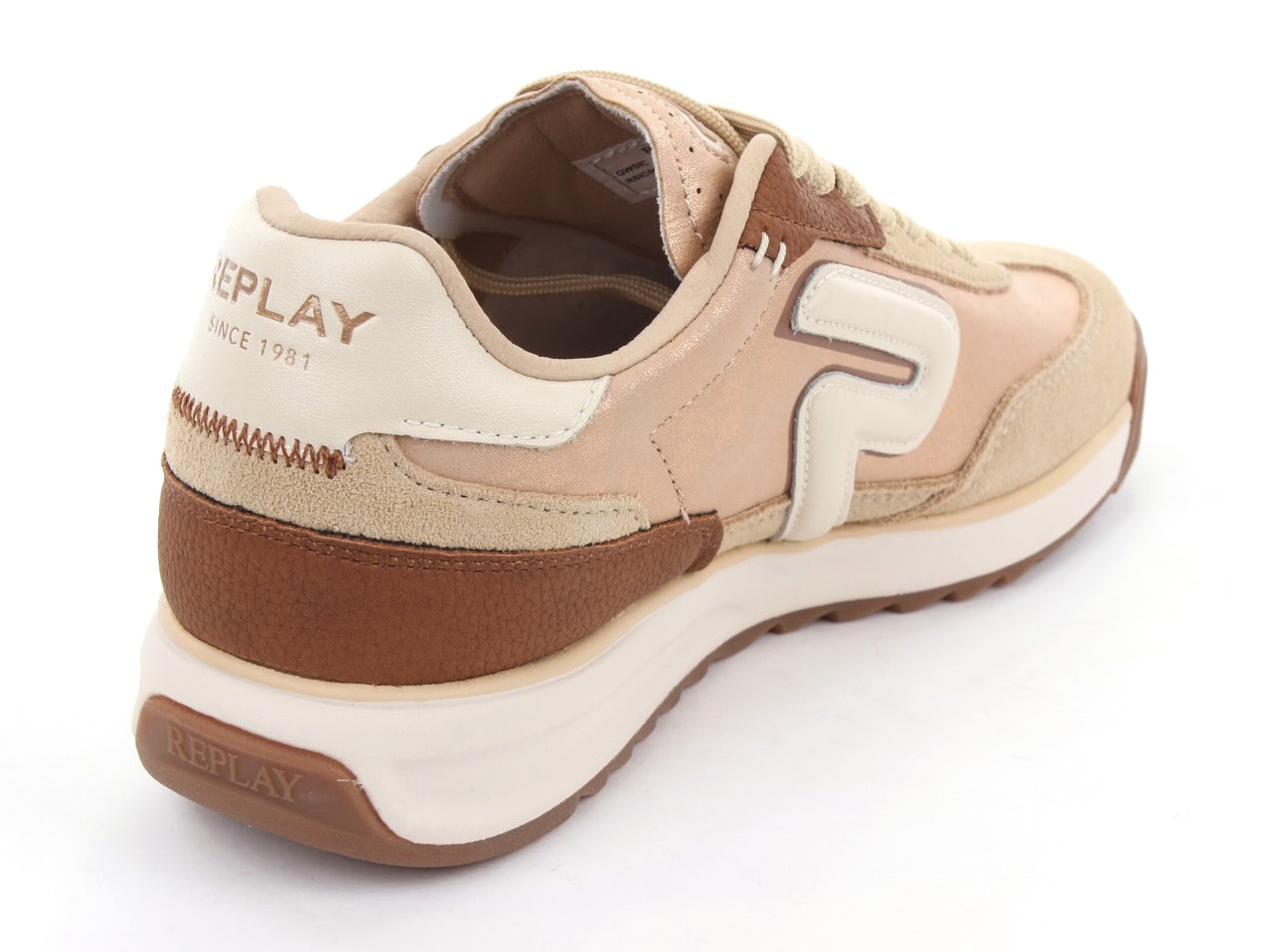 Sapatilhas YARD W METAL Replay Beige 2