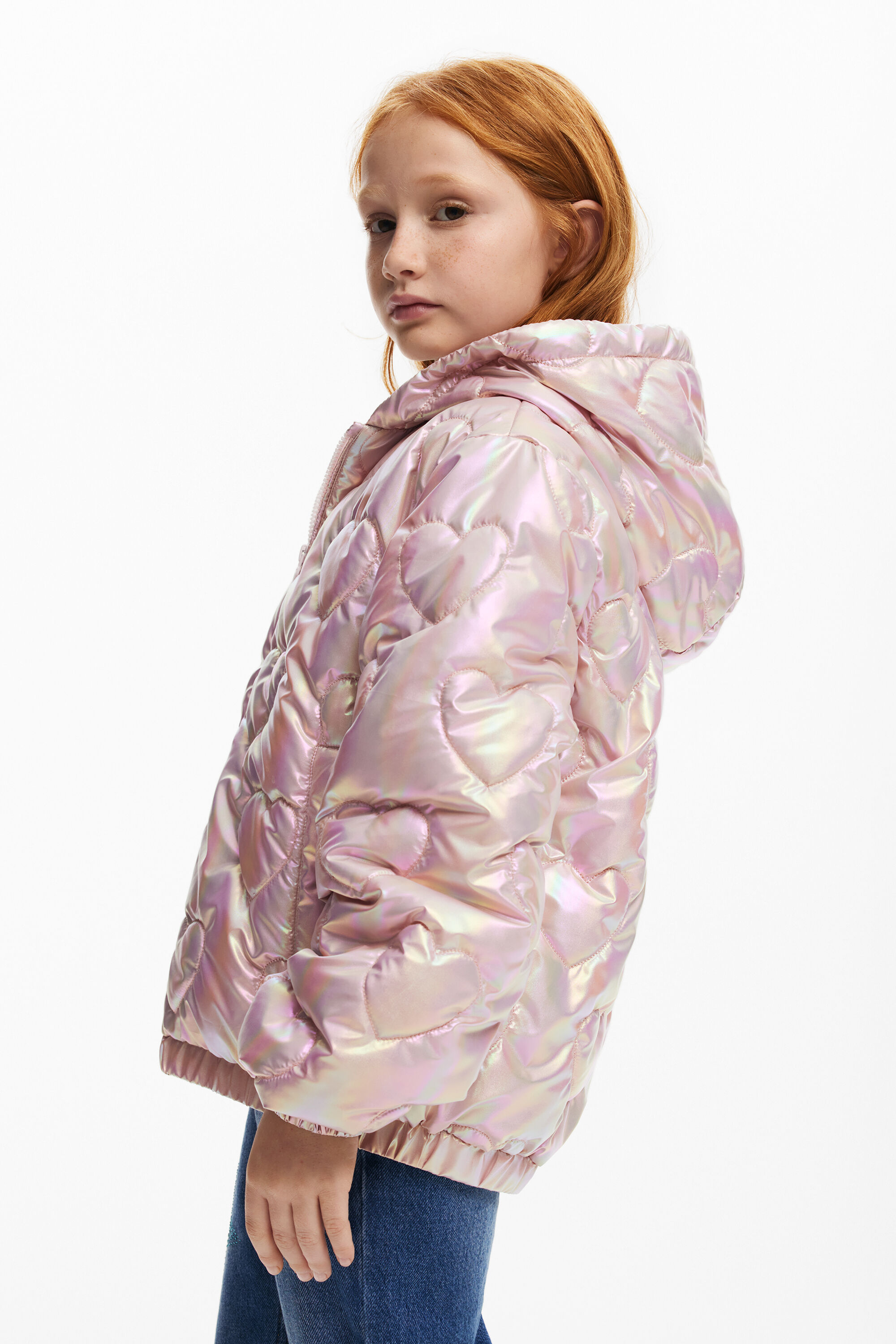 Quispo HEARTS Desigual Rosa 1