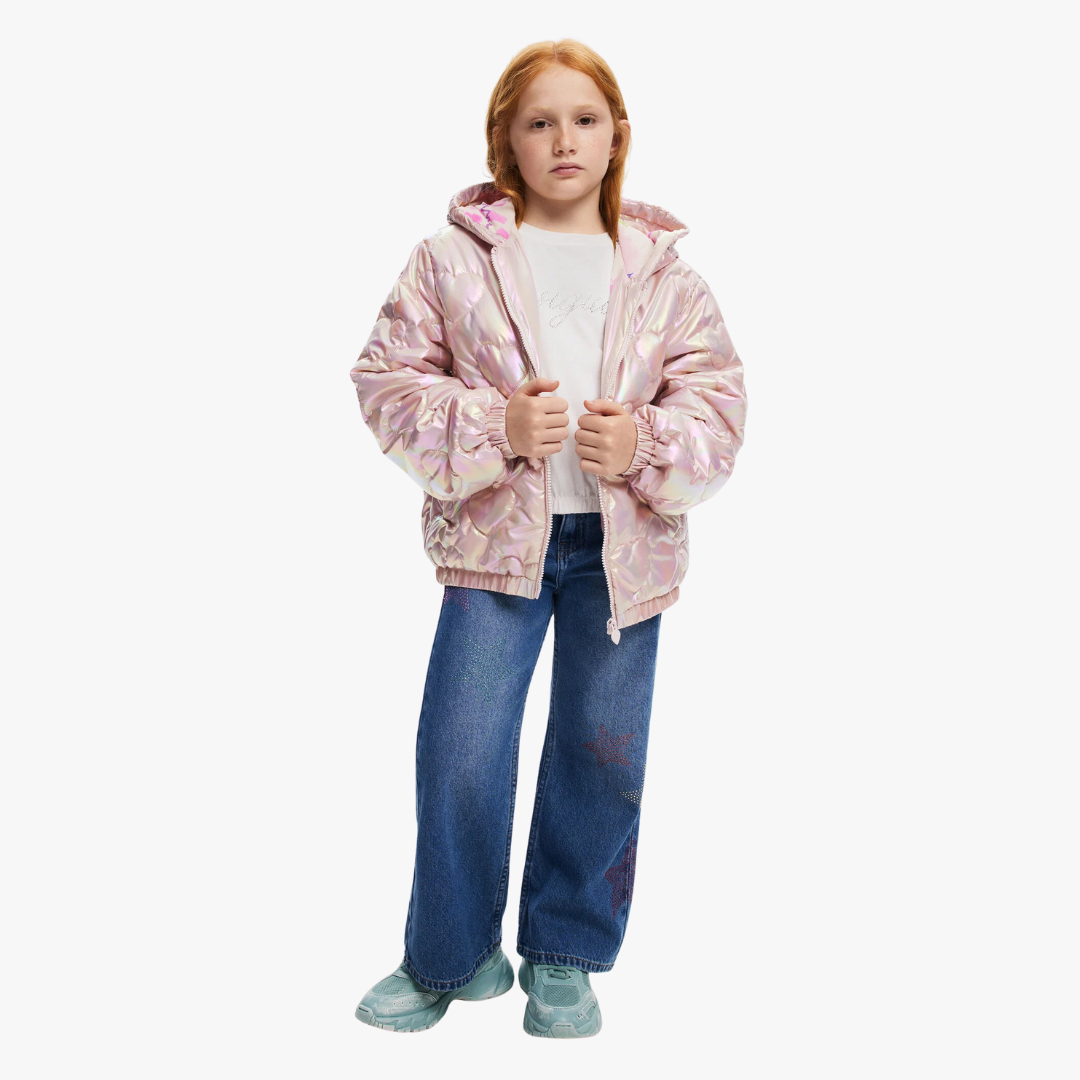 Quispo HEARTS Desigual Rosa 0