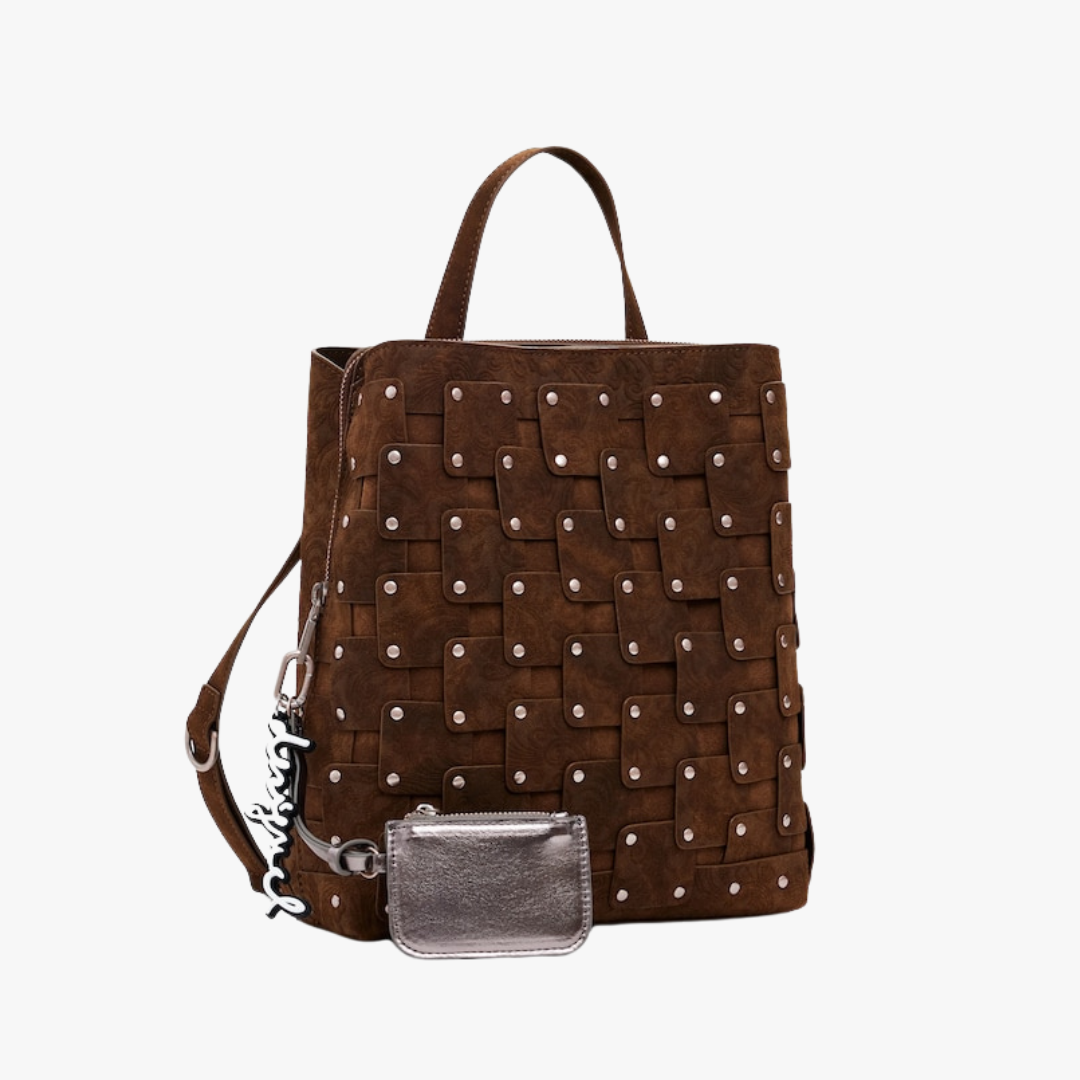 Mochila NEW PATCH Desigual Brown 0