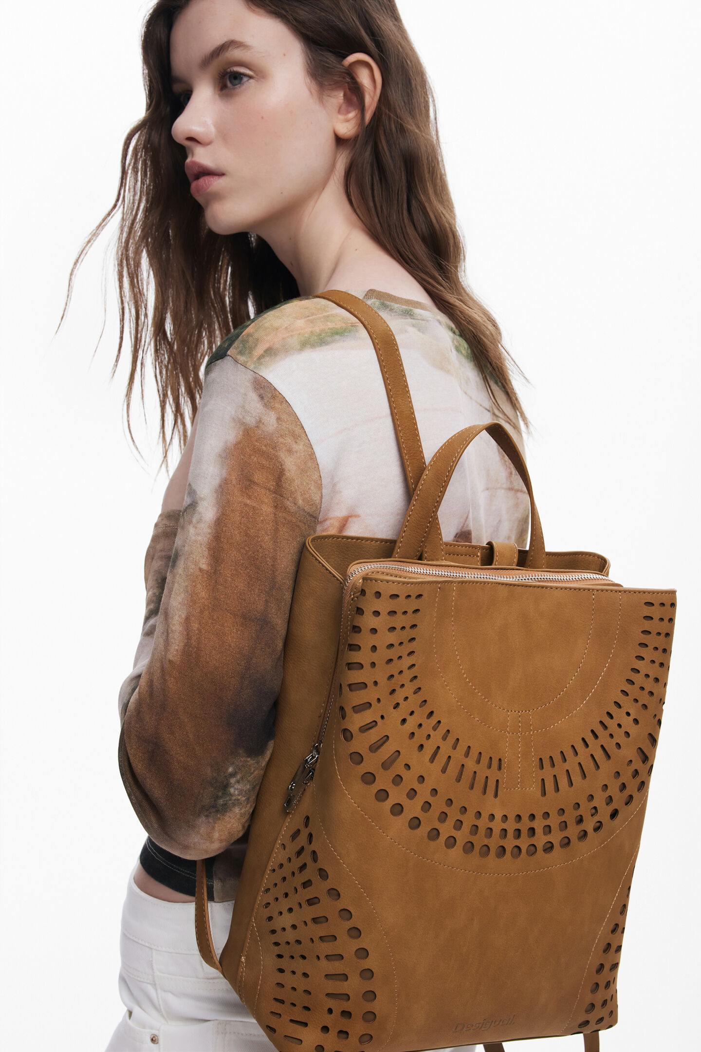 Mochila ORBIS SUMY Desigual Brown 2