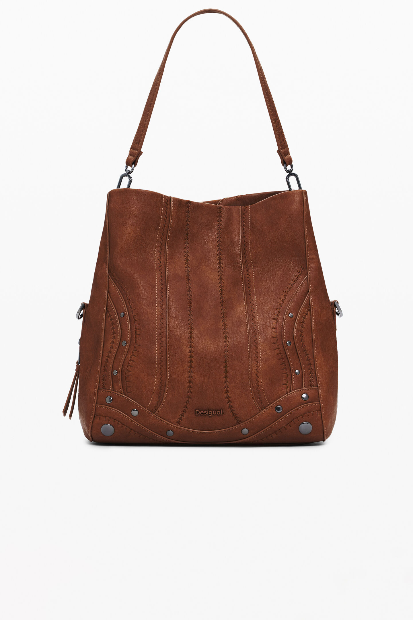 Mala PATCH LOVERTY Desigual Brown 4