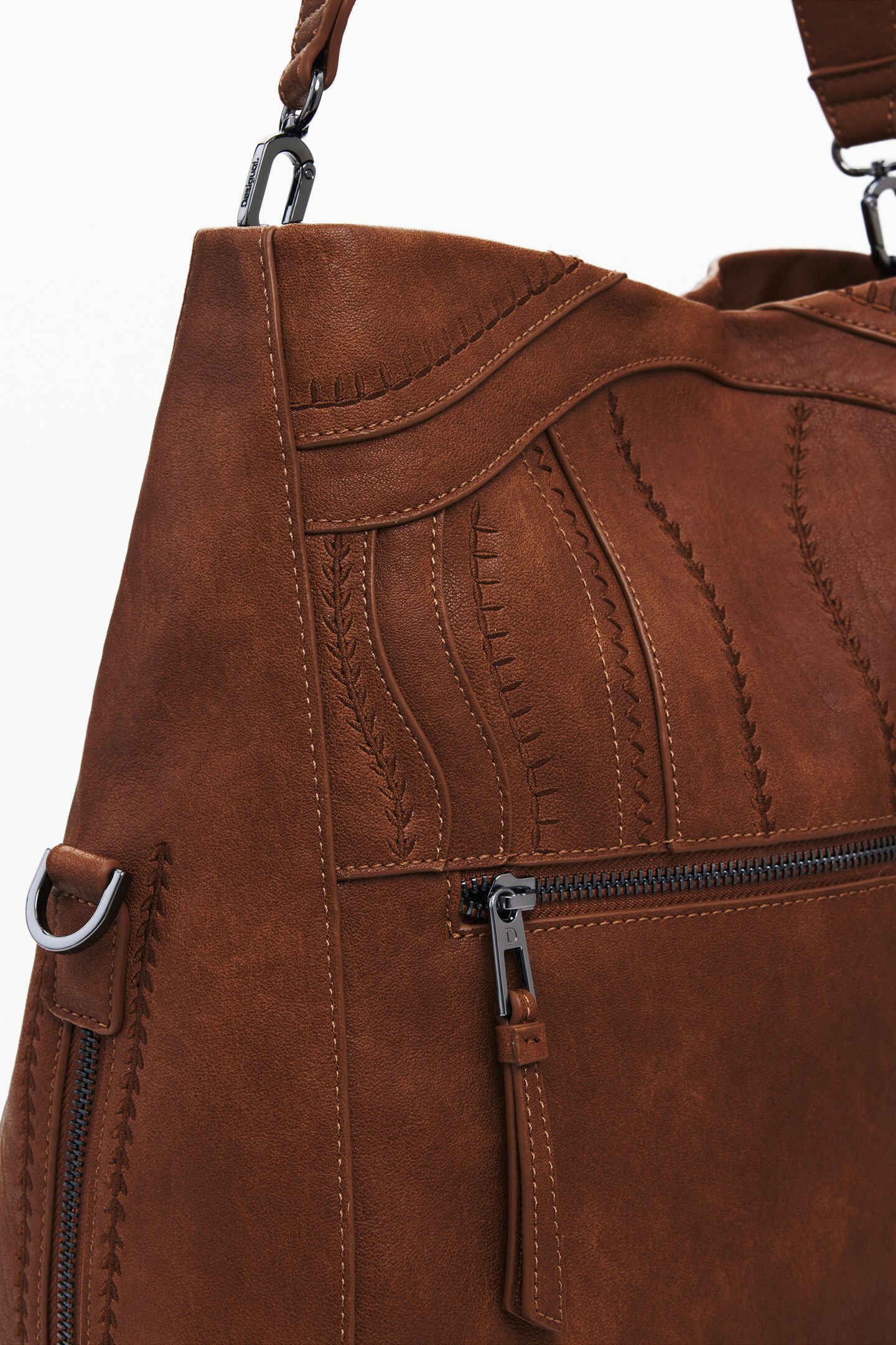 Mala PATCH LOVERTY Desigual Brown 3
