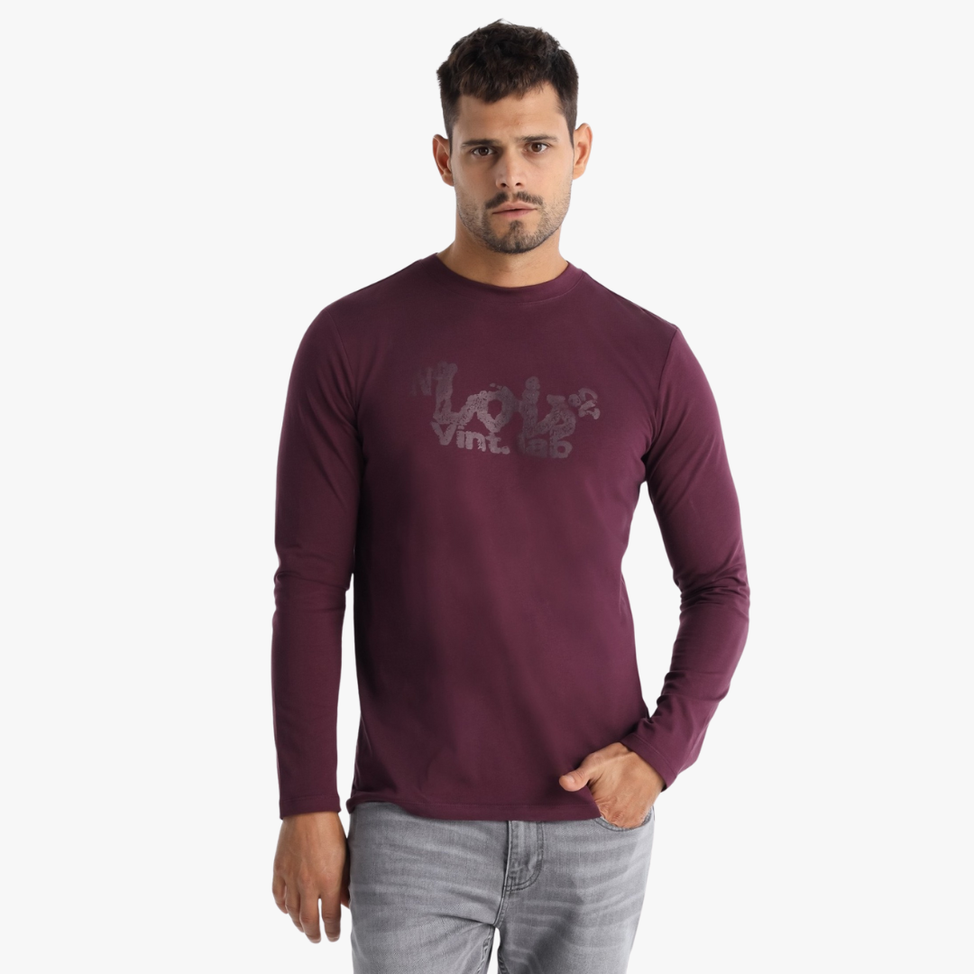 Camisola HUGO-TEO LOIS Bordeaux 0