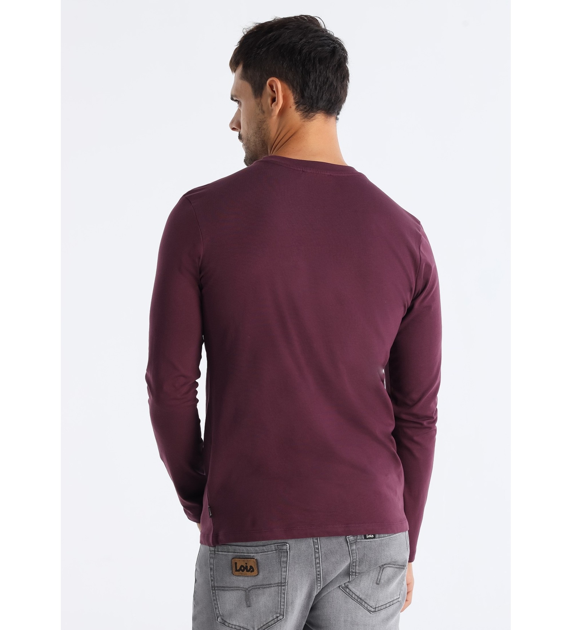 Camisola HUGO-TEO LOIS Bordeaux 2