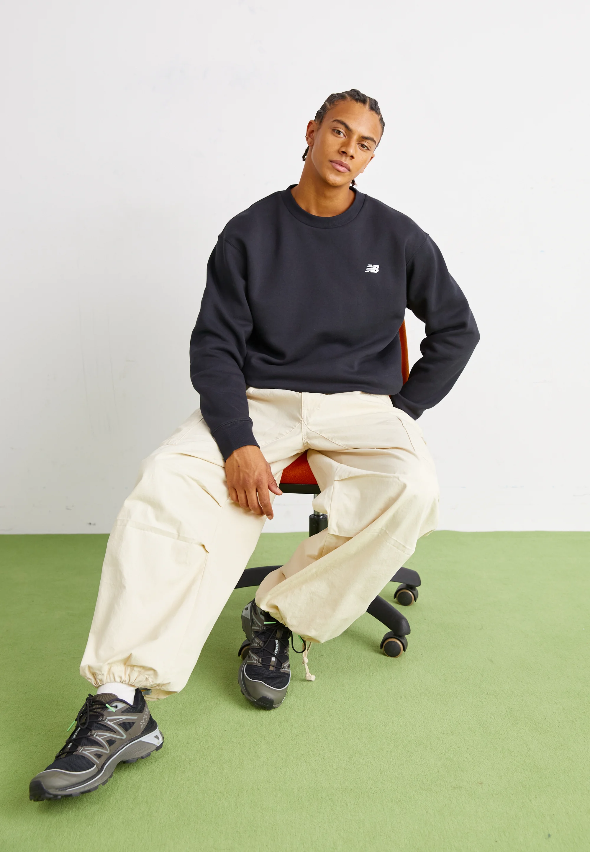 Sweat MT41507 New Balance Black 1