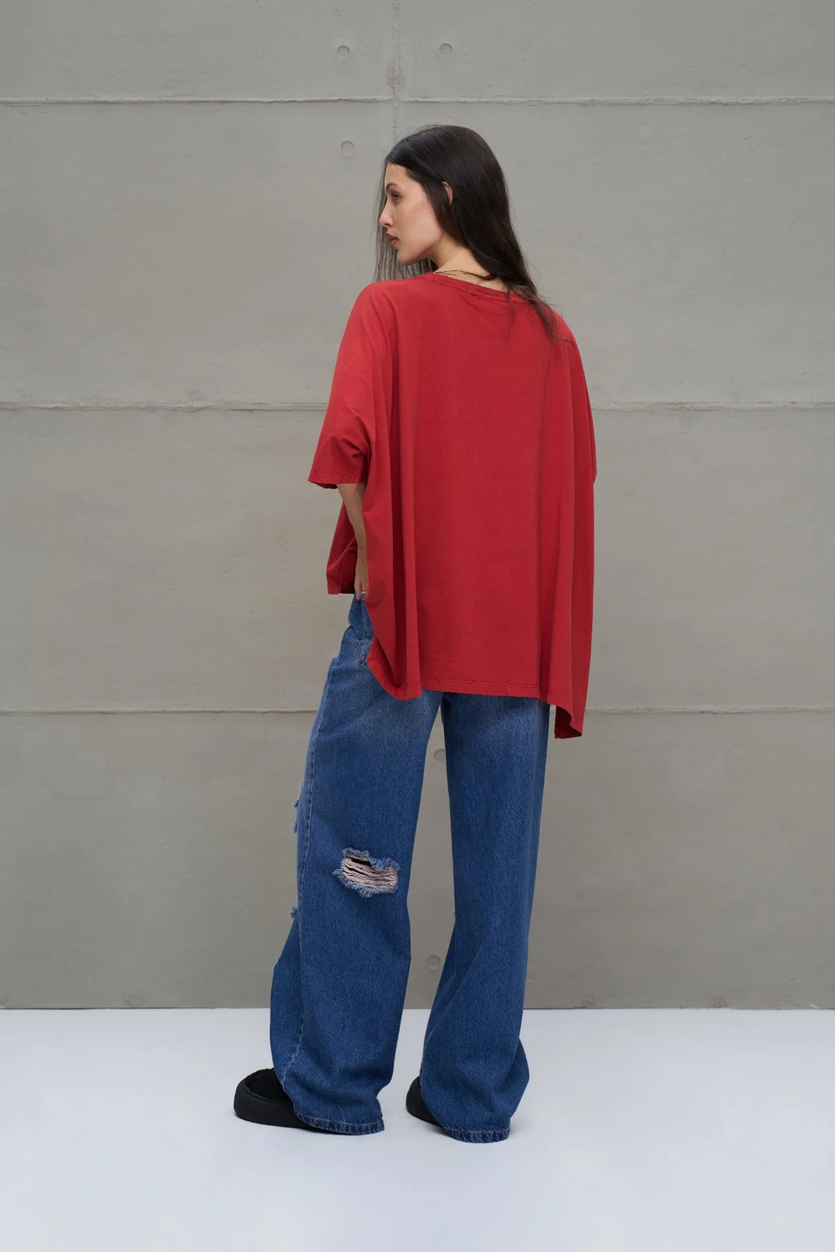 T-Shirt 18282 Maroon VDR 1