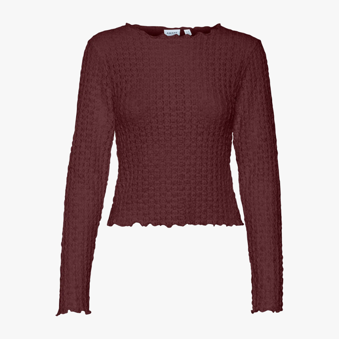 Malha SHELBY Vero Moda Decadent Chocolate 0