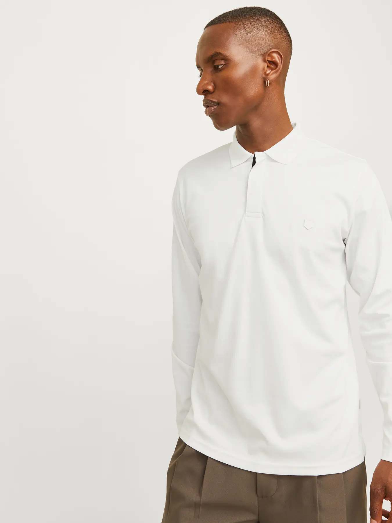 Polo CRODNEY Jack&Jones Rebel Cloud Dancer 3